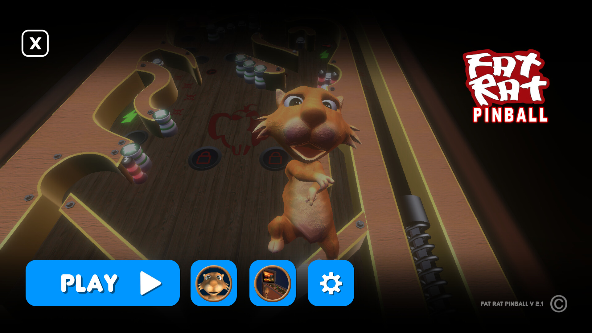 Fat Rat Pinball screenshot 3