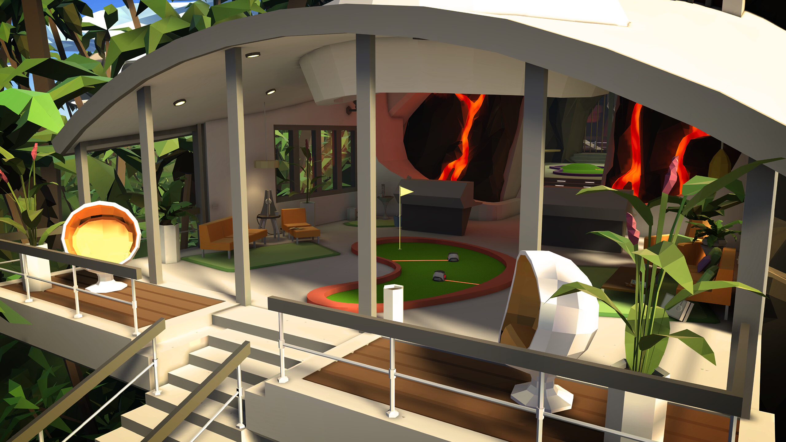Walkabout Mini Golf - Laser Lair screenshot 1