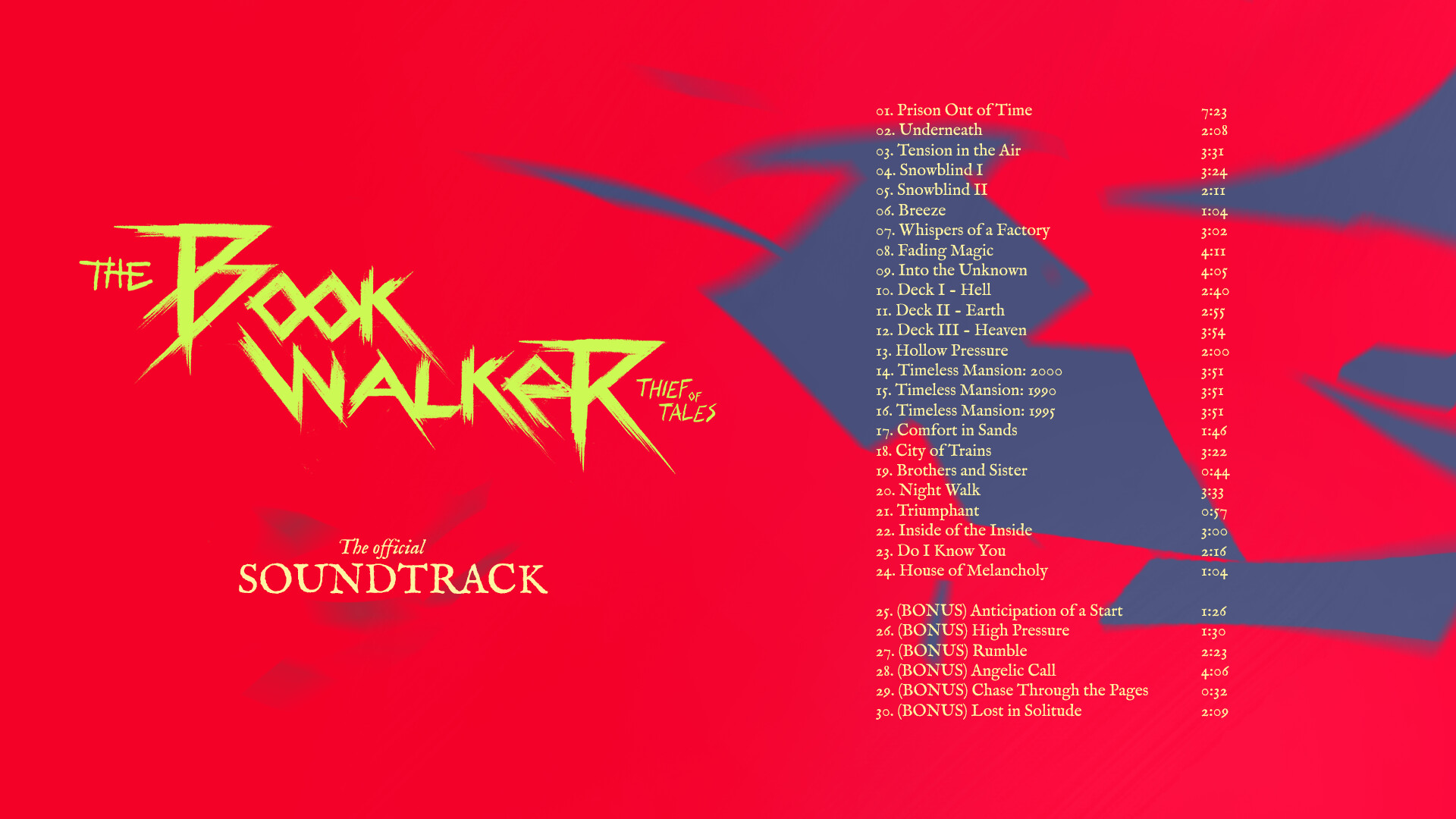 The Bookwalker: Thief of Tales - Soundtrack screenshot 1