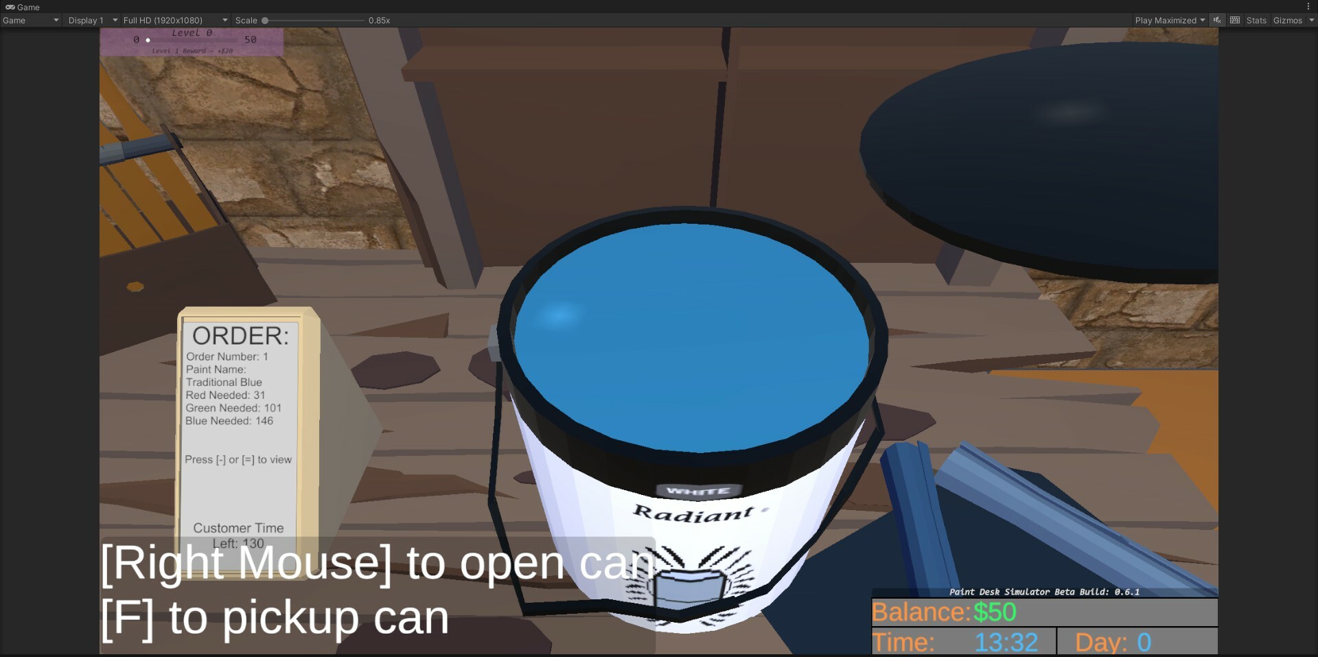 Paint Desk Simulator screenshot 3