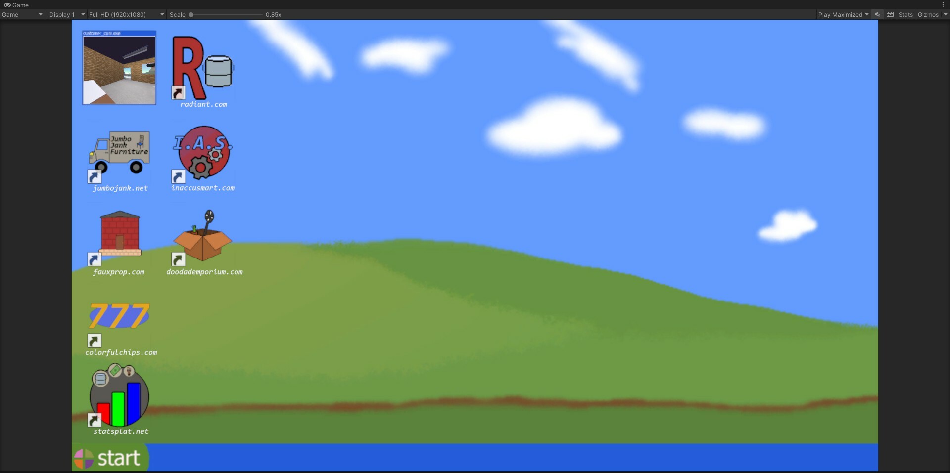 Paint Desk Simulator screenshot 1