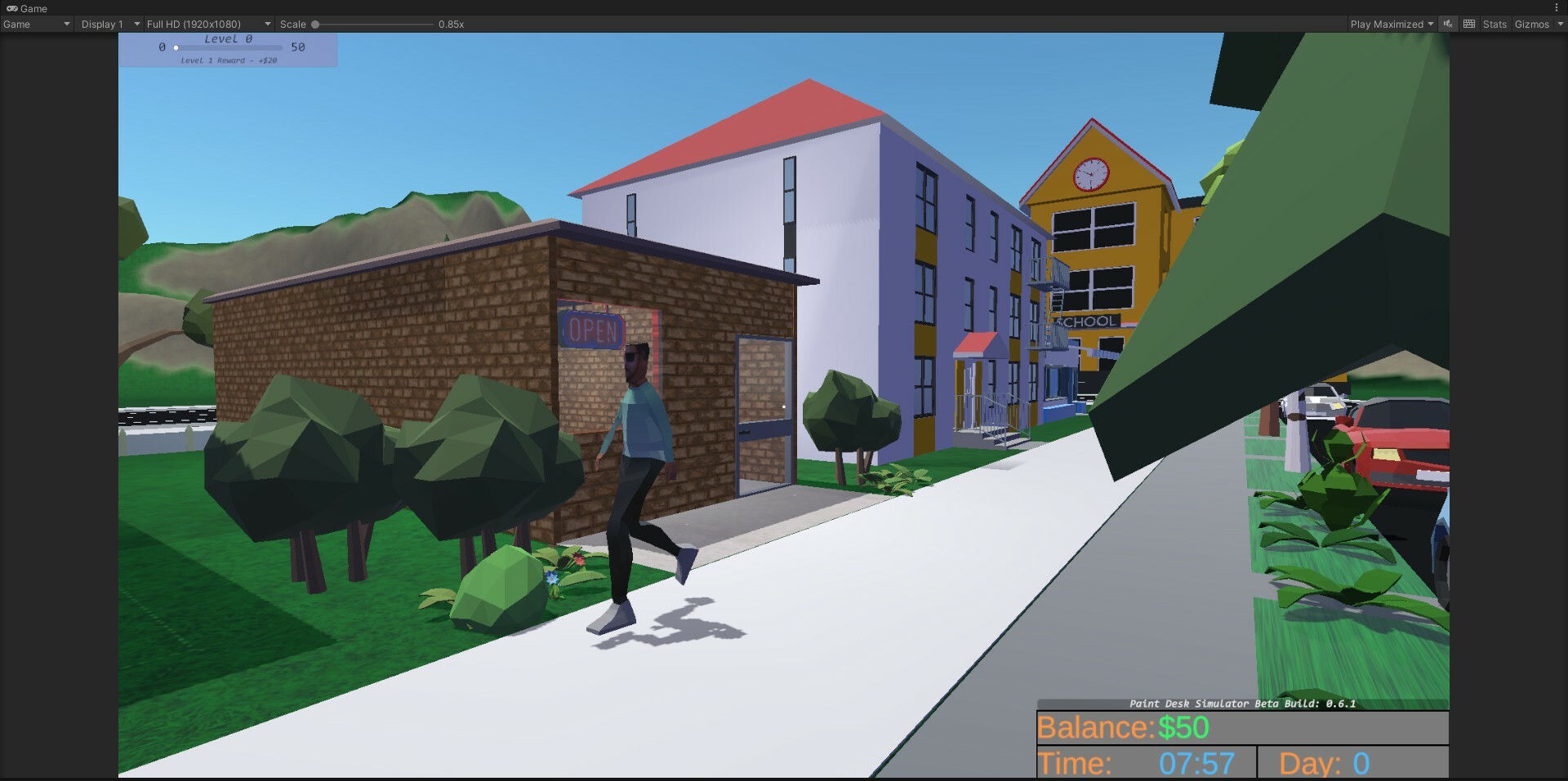 Paint Desk Simulator screenshot 2