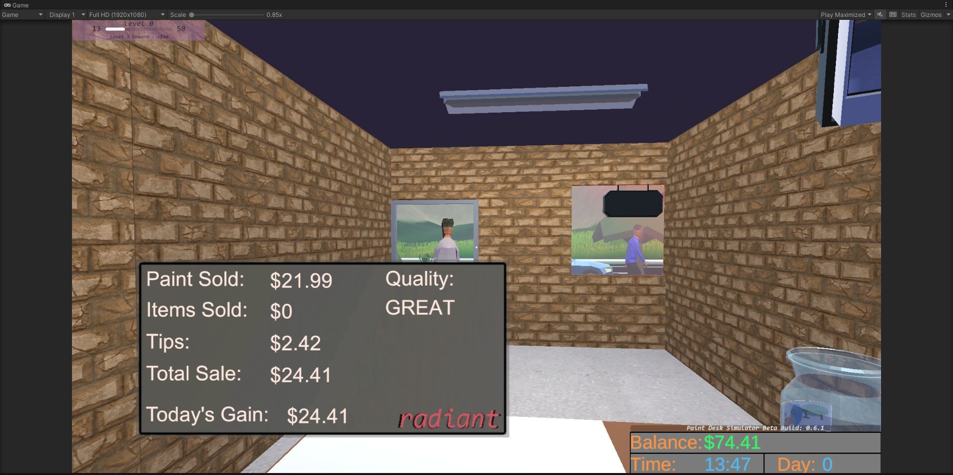 Paint Desk Simulator screenshot 7