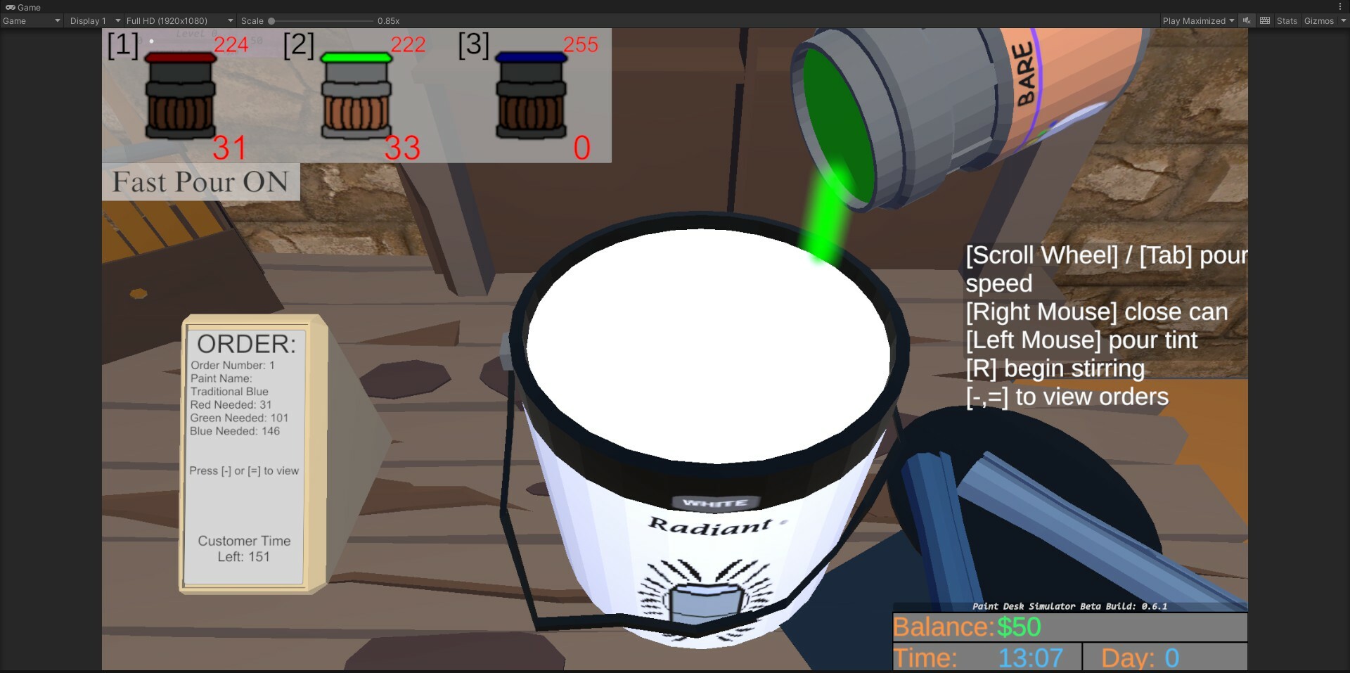 Paint Desk Simulator screenshot 4