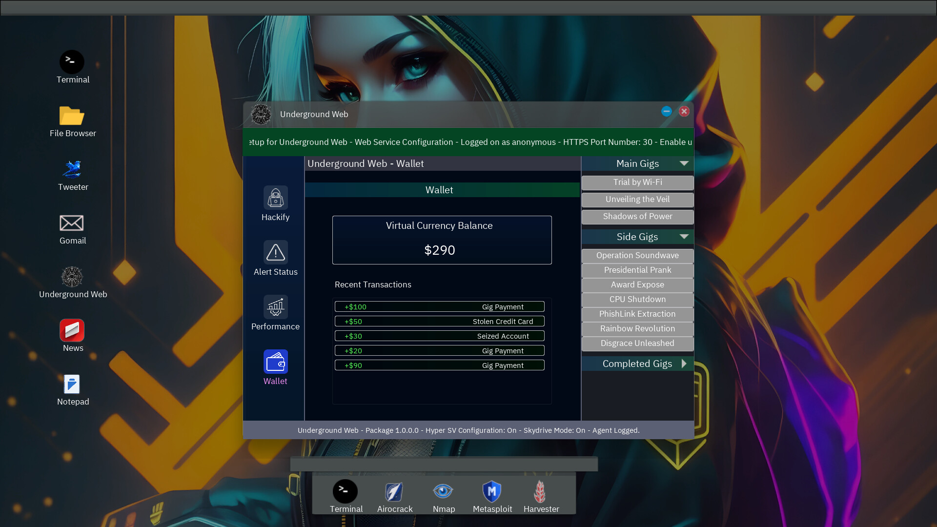 Anonymous Hacker Simulator: Prologue screenshot 8