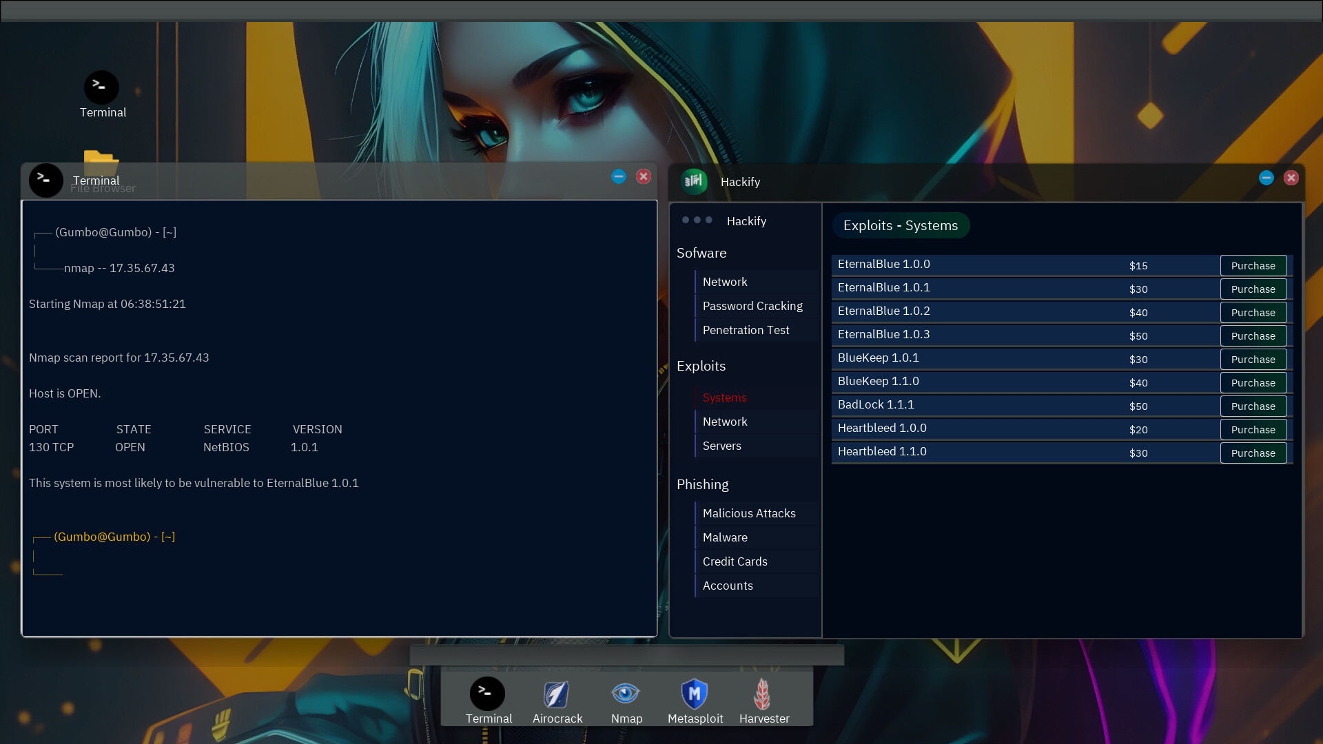Anonymous Hacker Simulator: Prologue screenshot 10