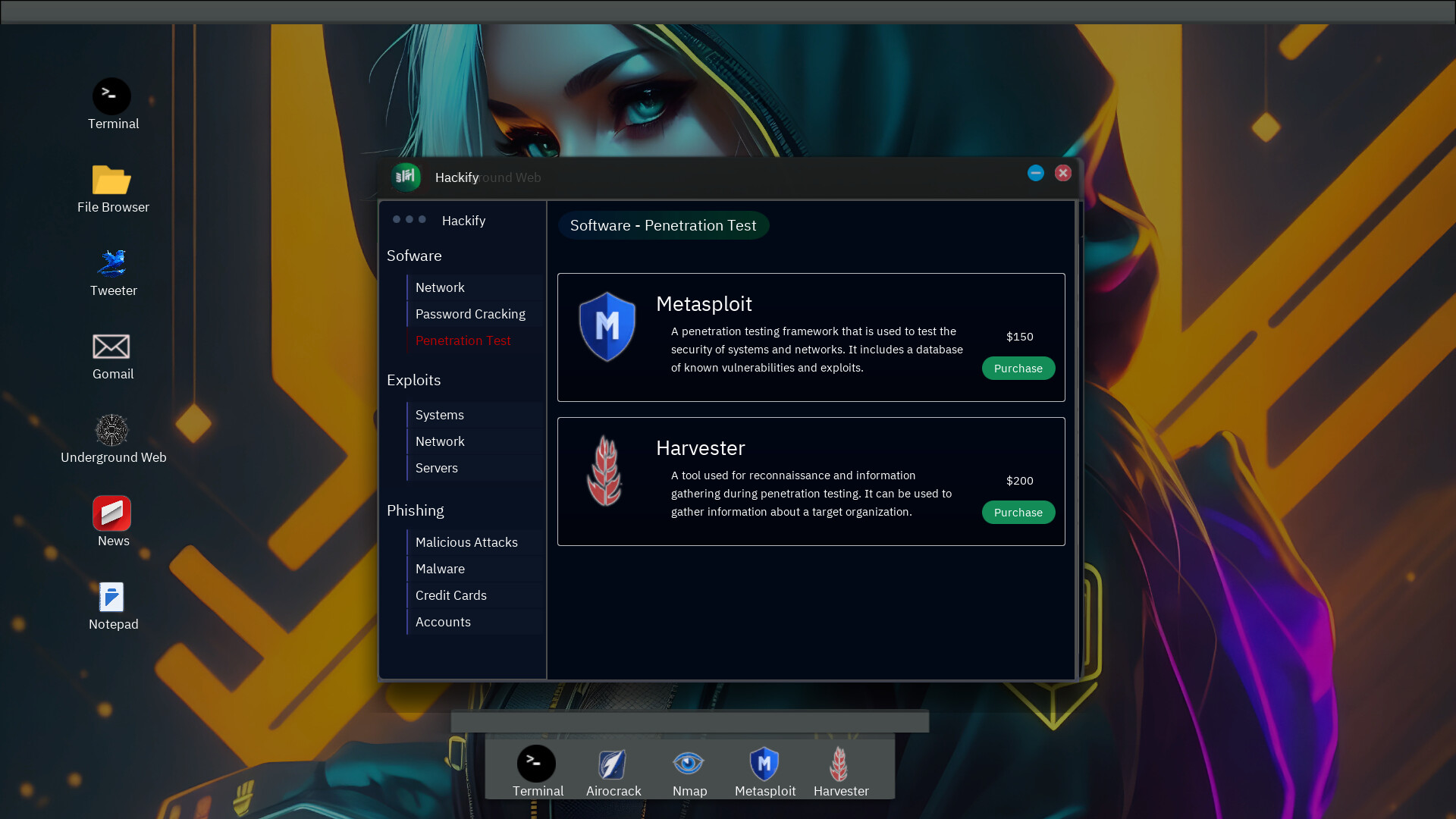 Anonymous Hacker Simulator: Prologue screenshot 5