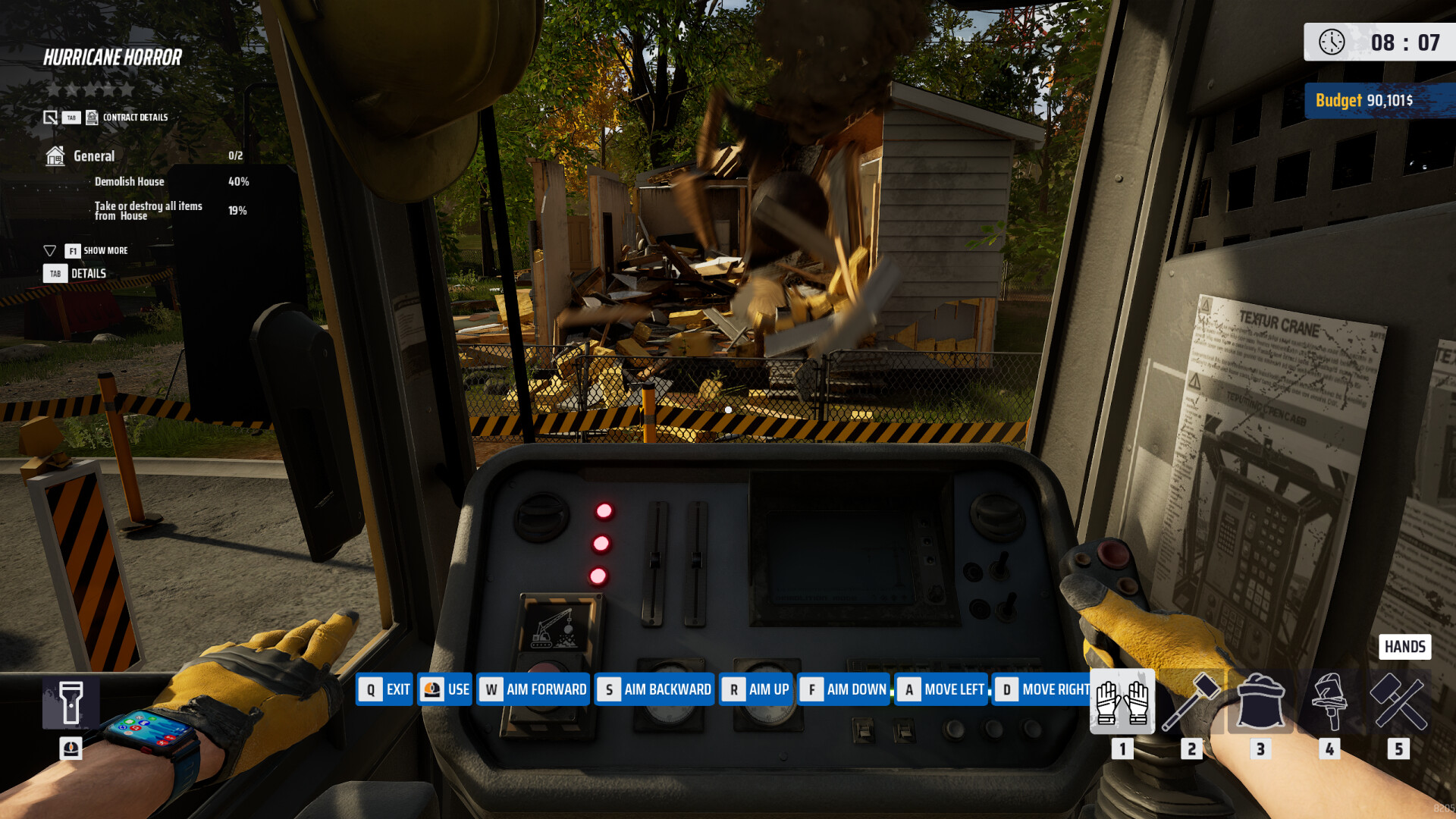 Deconstruction Simulator screenshot 1