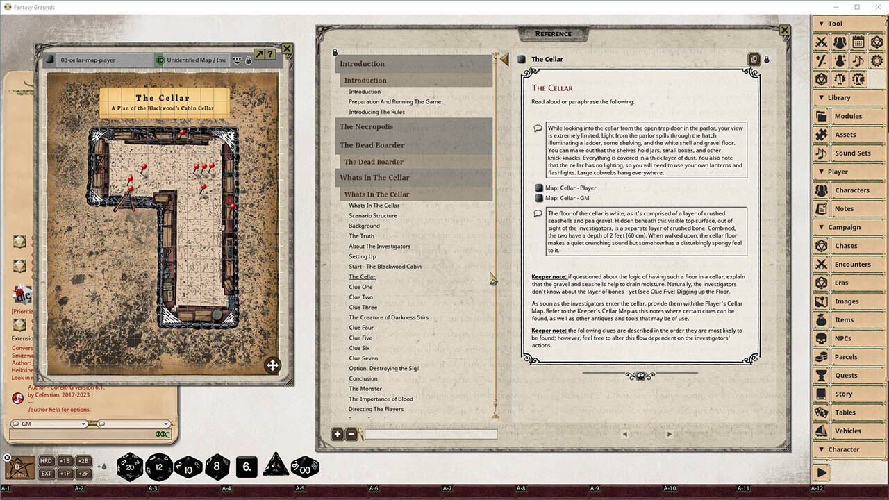 Fantasy Grounds - Gateways to Terror screenshot 5