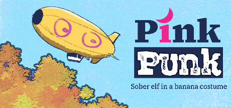 Pink punk: Sober elf in a banana costume Cover Image