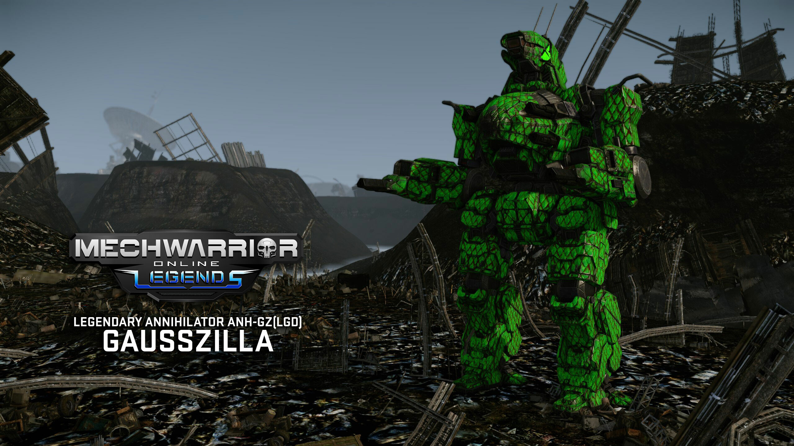 MechWarrior Online™ - Gausszilla Legendary Mech Pack screenshot 1