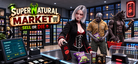 SuperNatural Market: Sell or Die — Steam header
