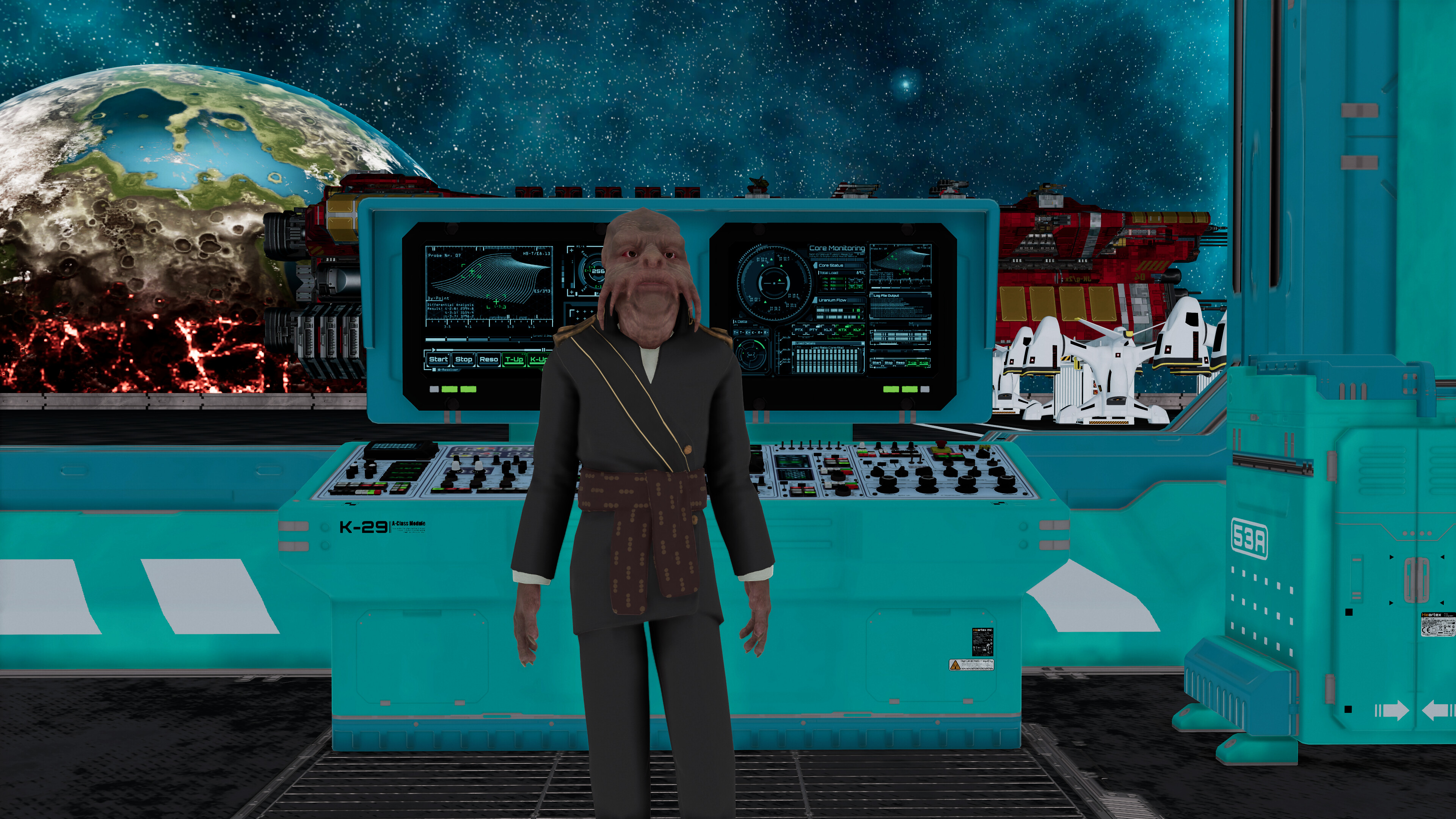 Sci-Fi characters for Sci-fi builder screenshot 1