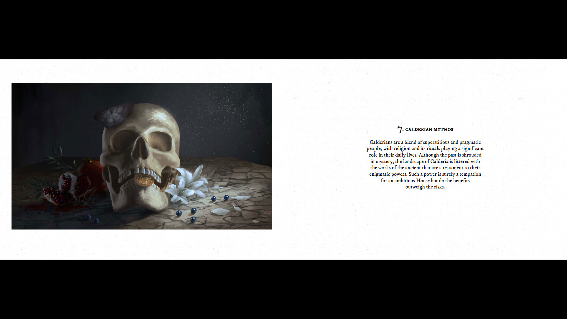 Great House of Calderia - Digital Artbook screenshot 6