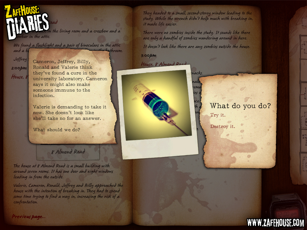 Zafehouse: Diaries screenshot 8