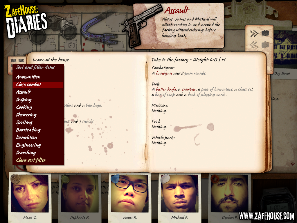 Zafehouse: Diaries screenshot 6