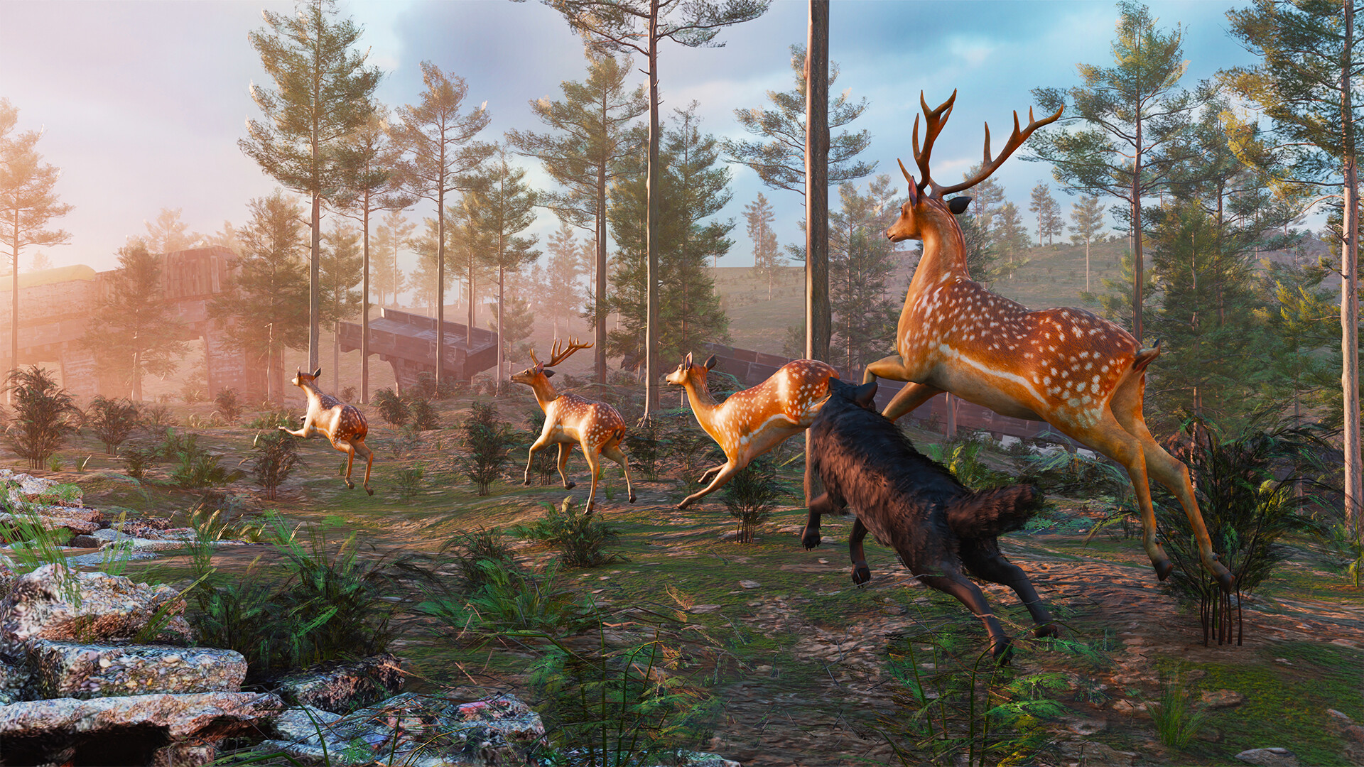 Wolf Simulator RPG screenshot 3
