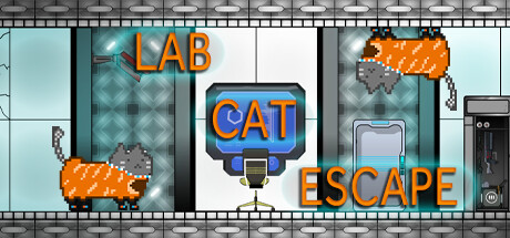 Lab Cat Escape — Steam header