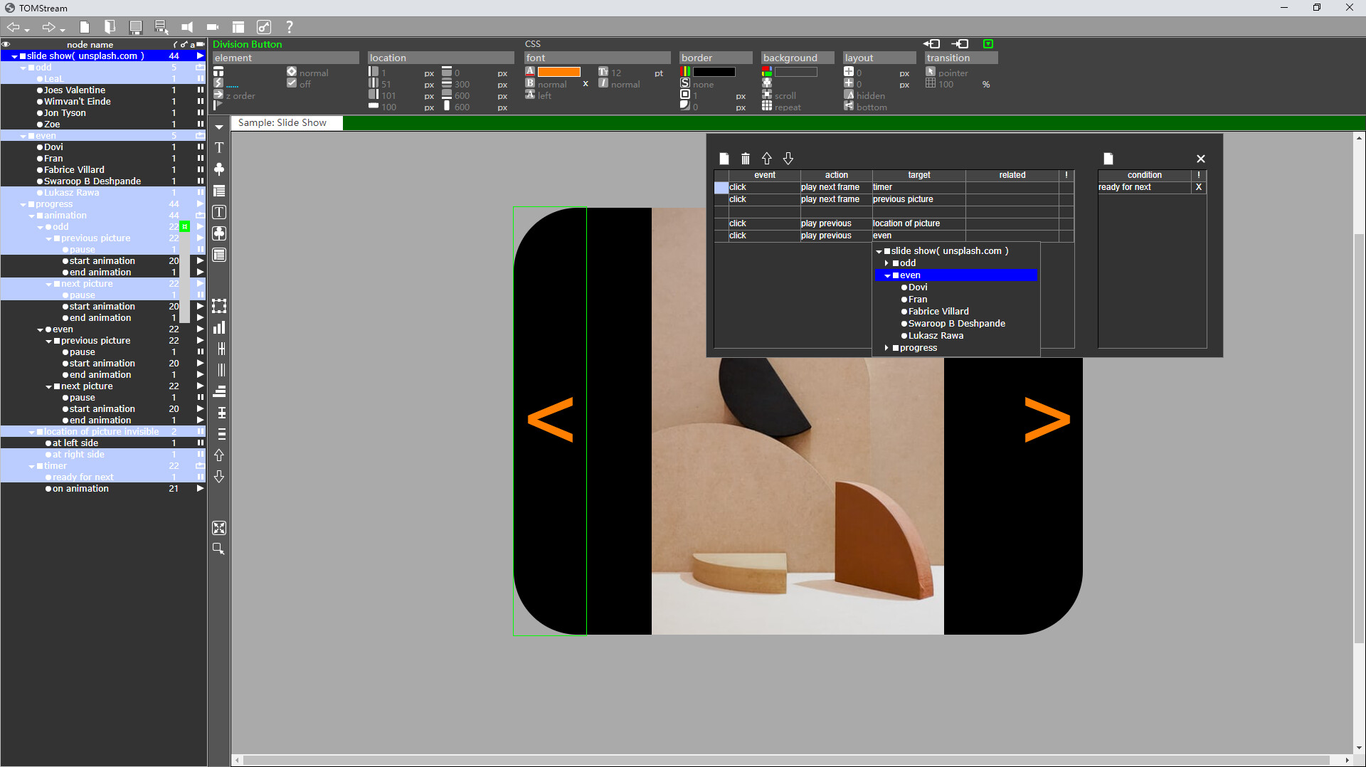 TOMStream screenshot 1