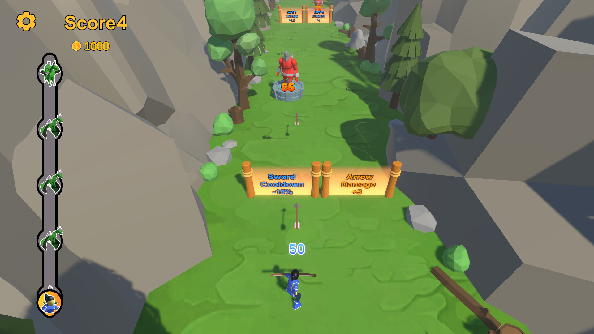 箭箭剑 Arrow a Row screenshot 1