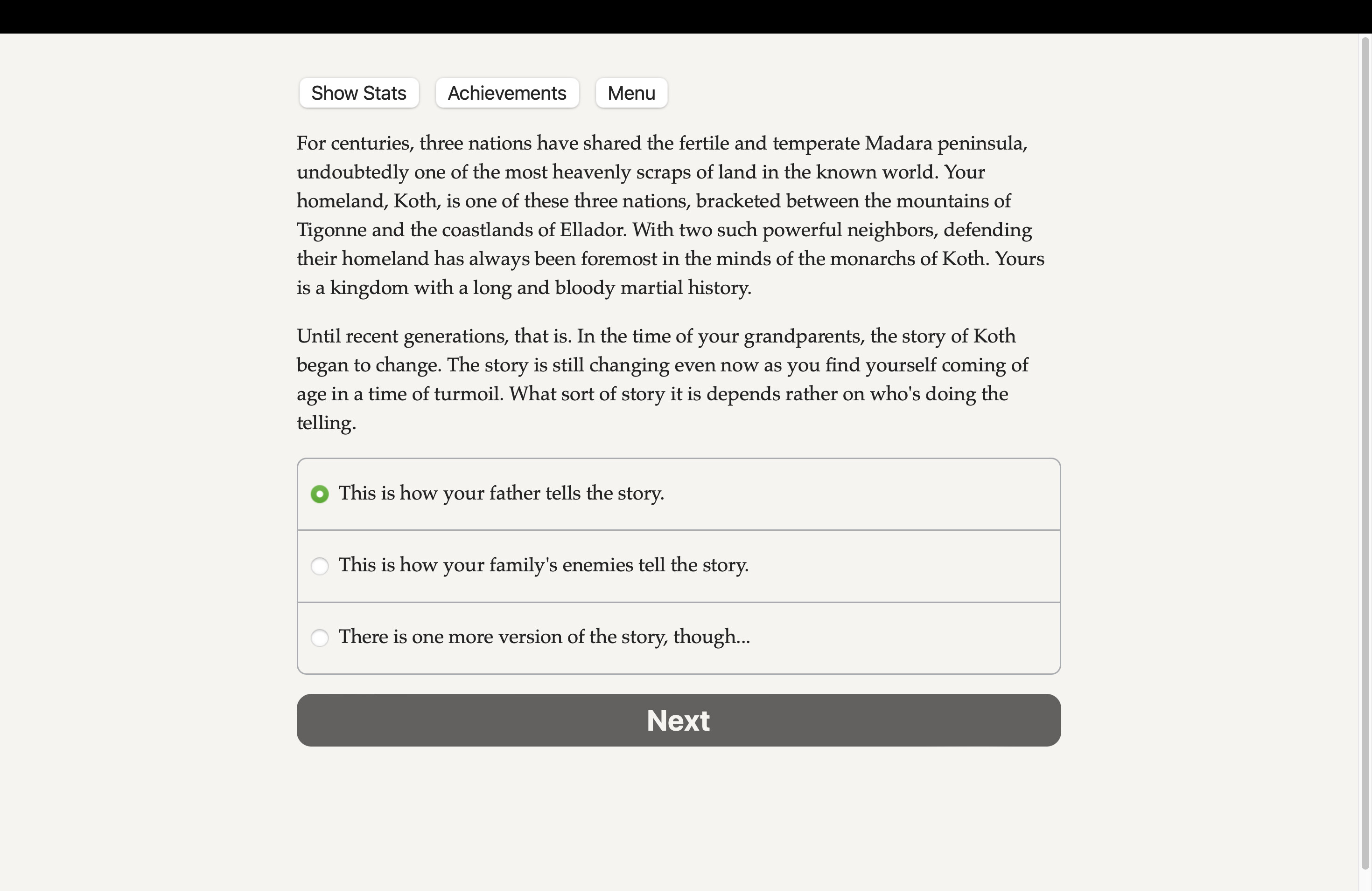 Turncoat Chronicle screenshot 1