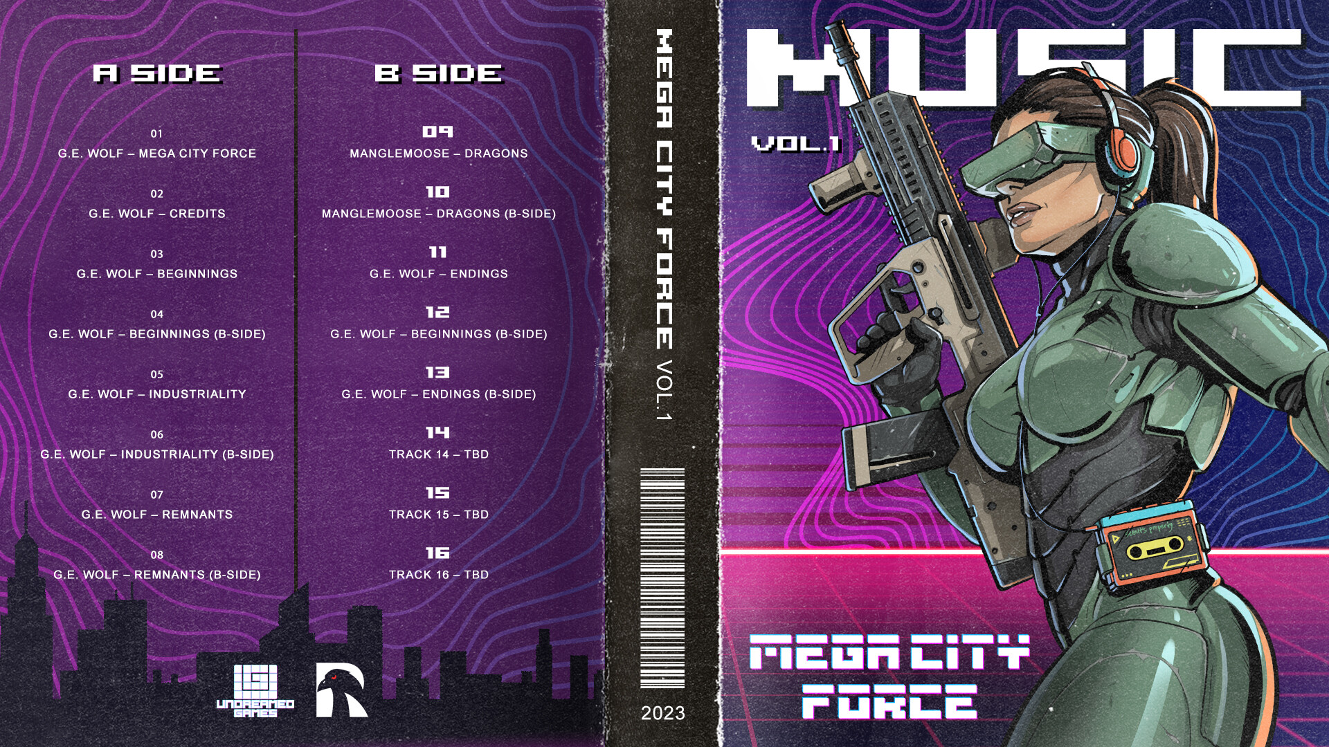 Mega City Force Soundtrack screenshot 1