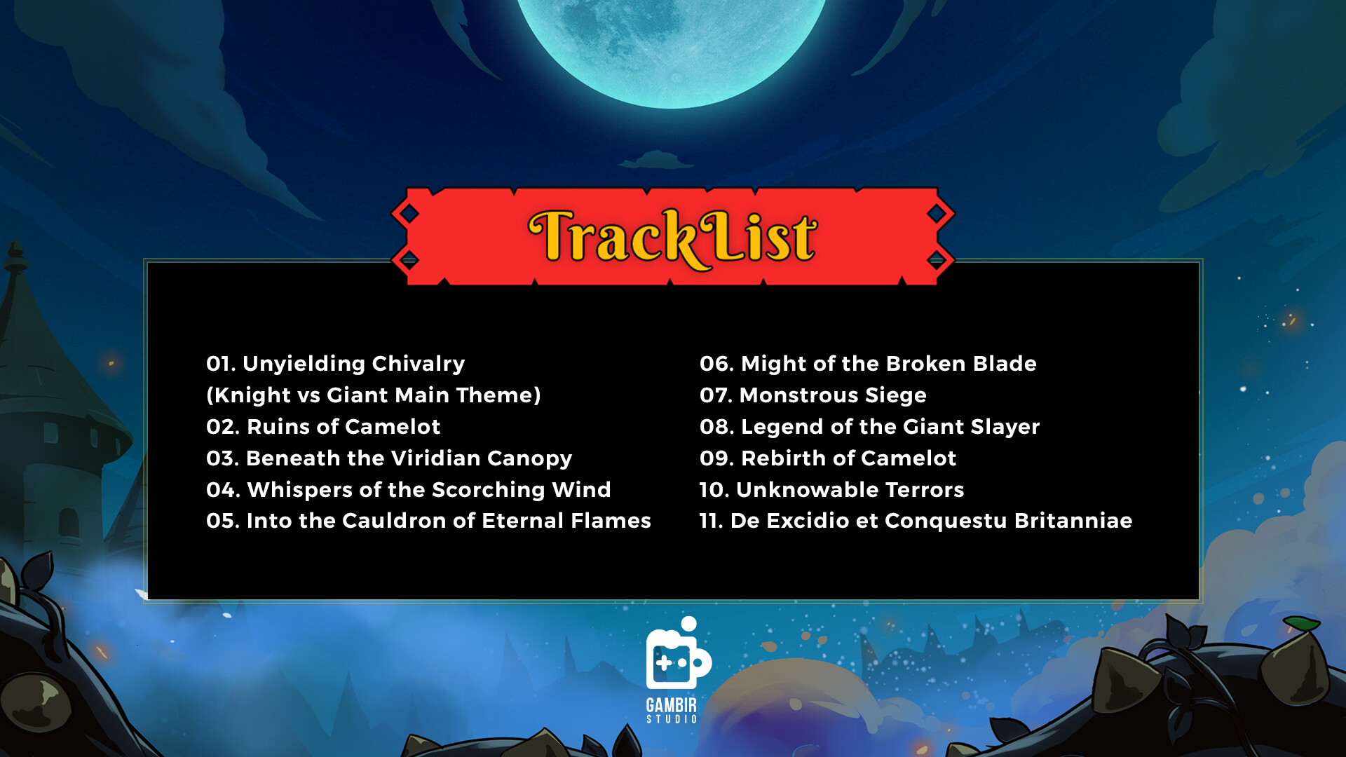 Knight vs Giant: The Broken Excalibur Soundtrack screenshot 1