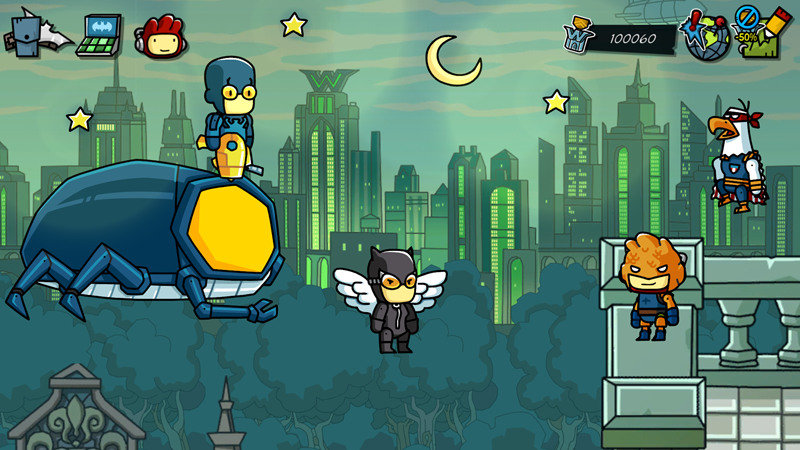 Scribblenauts Unmasked: A DC Comics Adventure screenshot 9
