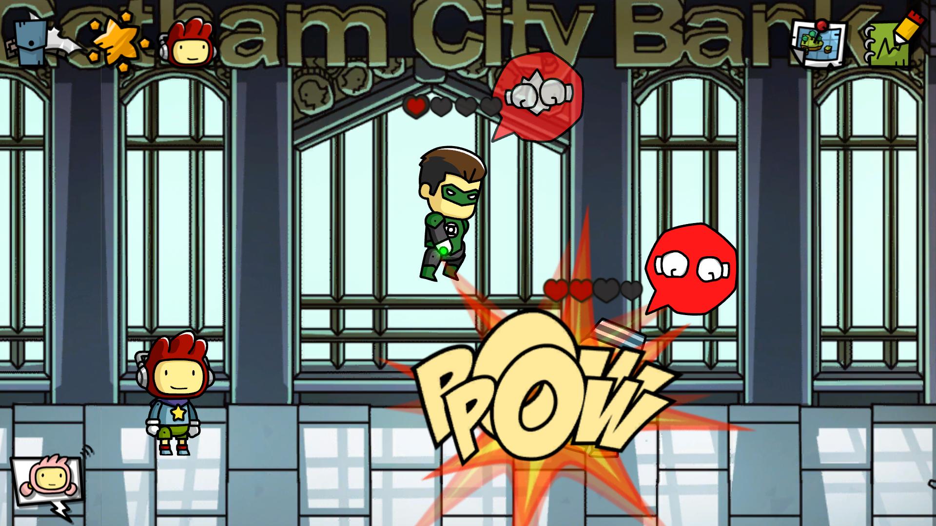 Scribblenauts Unmasked: A DC Comics Adventure screenshot 1