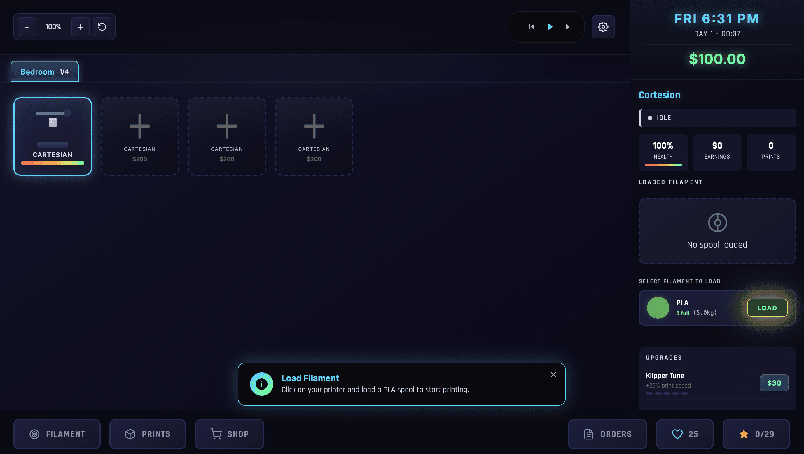 3D Printer Manager screenshot 1