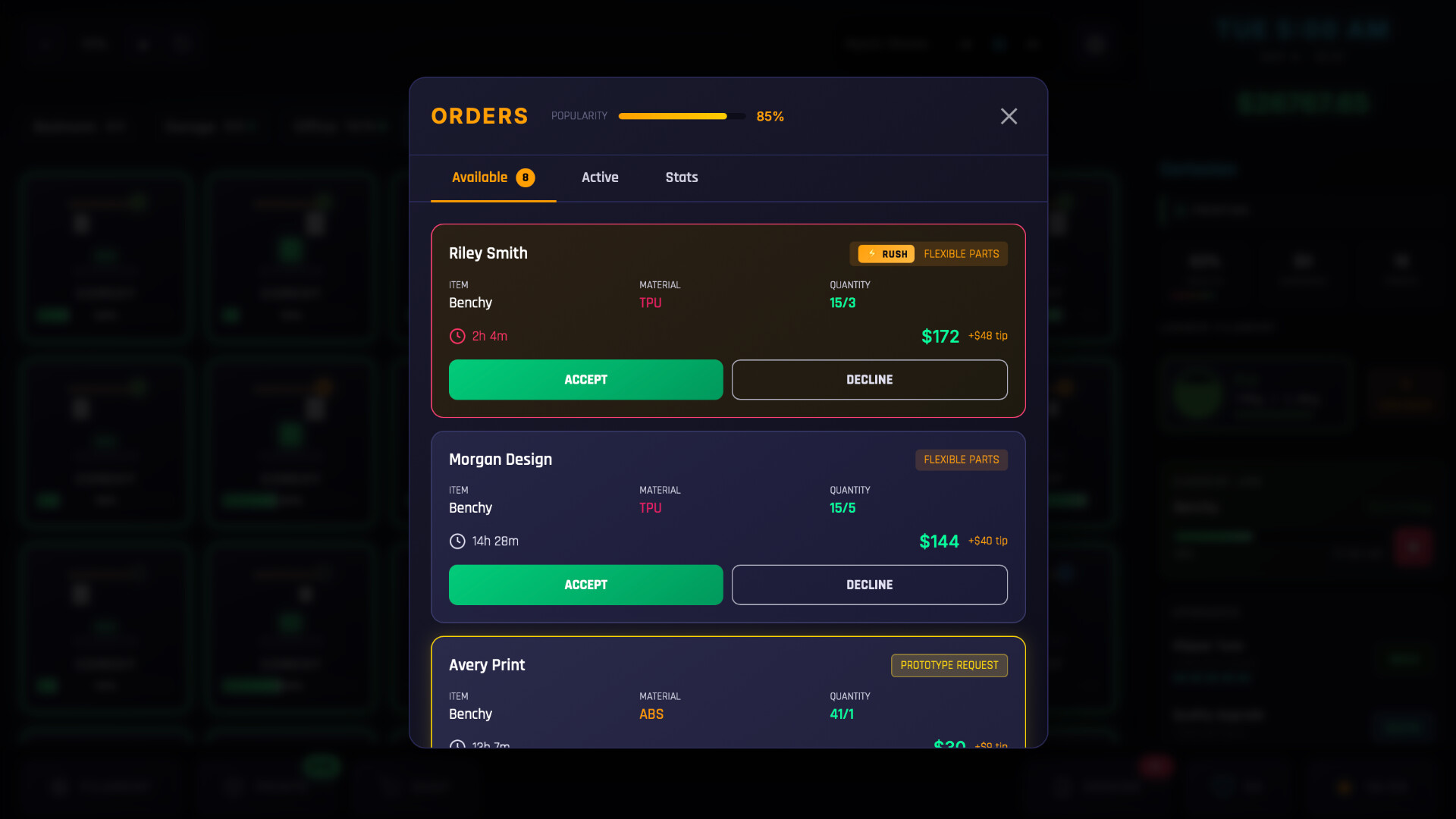 3D Printer Manager screenshot 3