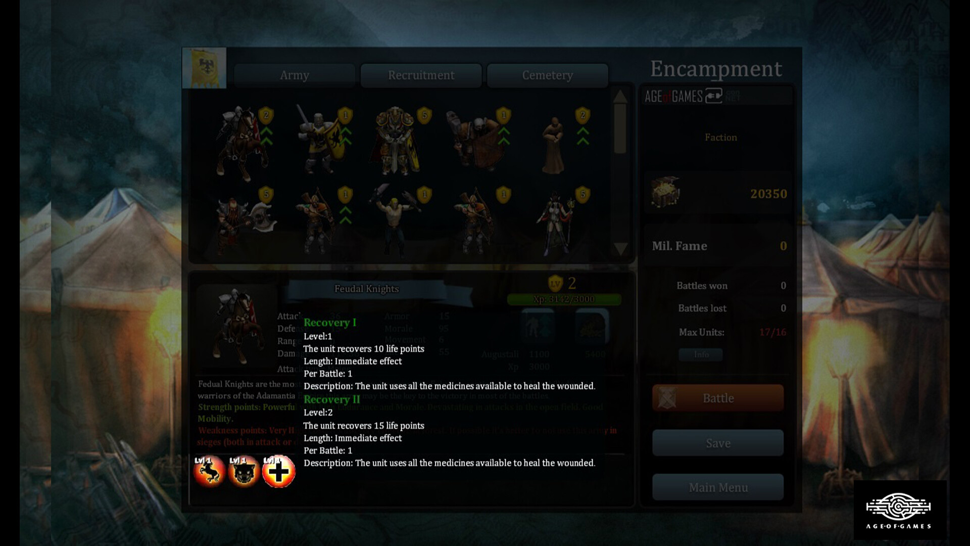 Fantasy Kommander: Eukarion Wars screenshot 12