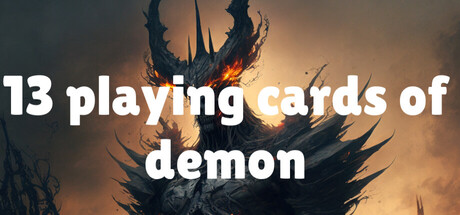 13 Playing Cards Of Demon — Steam header