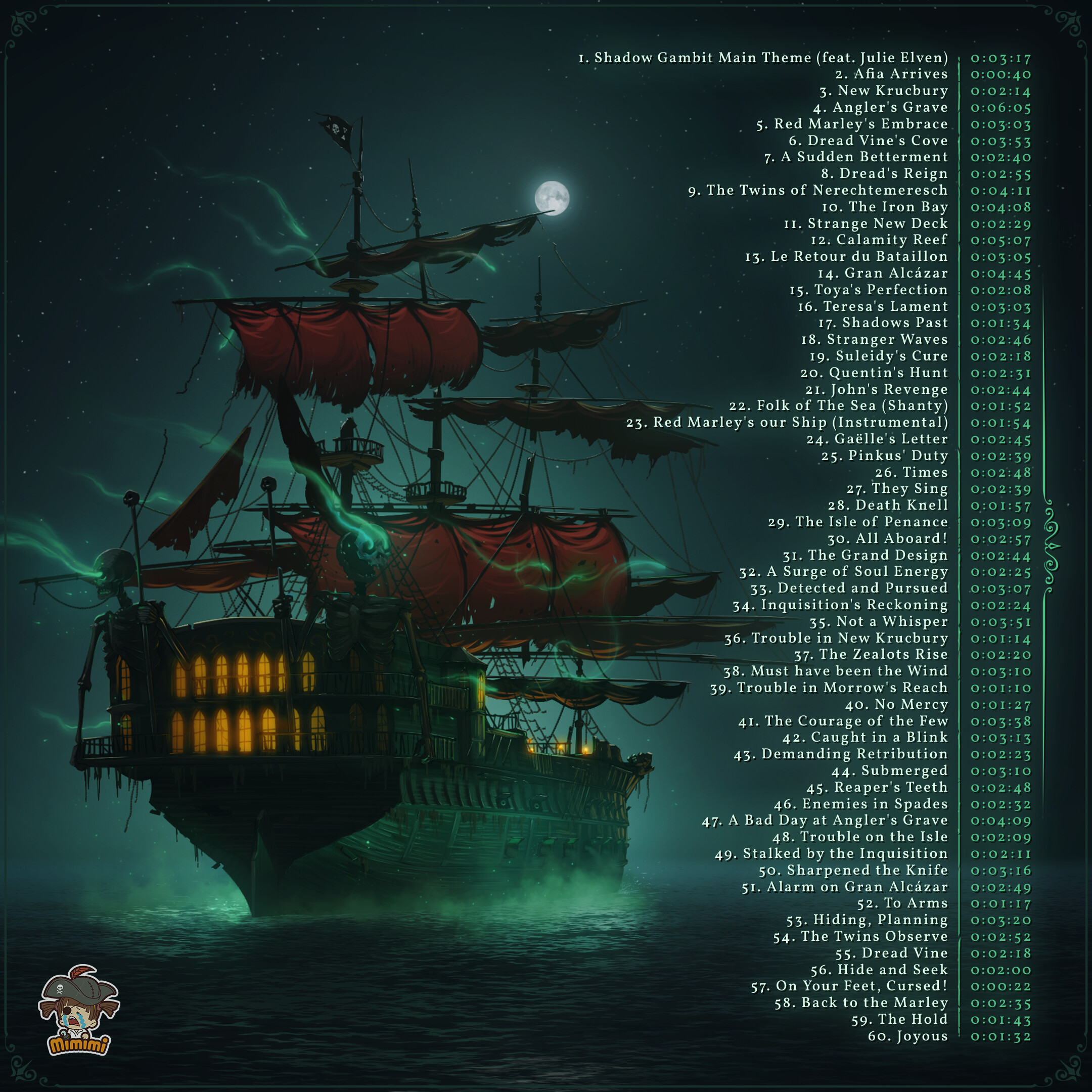 Shadow Gambit: The Cursed Crew - Soundtrack screenshot 2