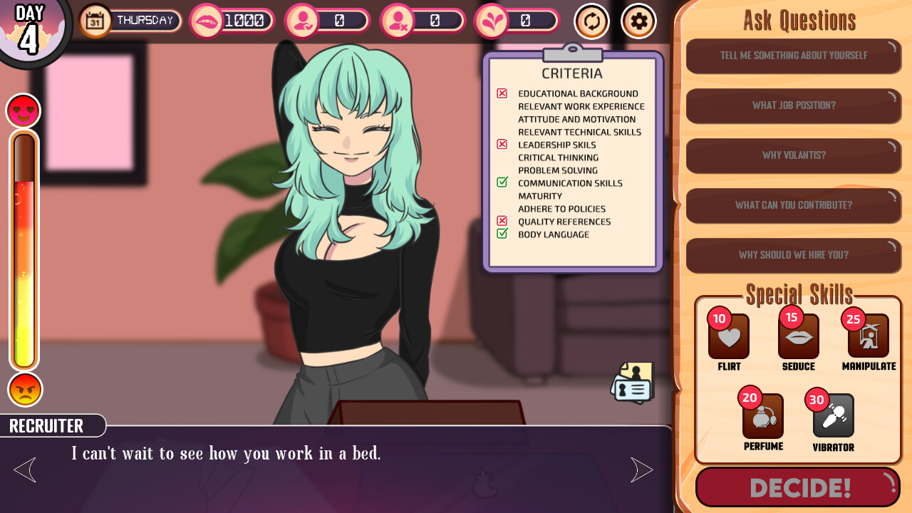 Horny Recruiter screenshot 4