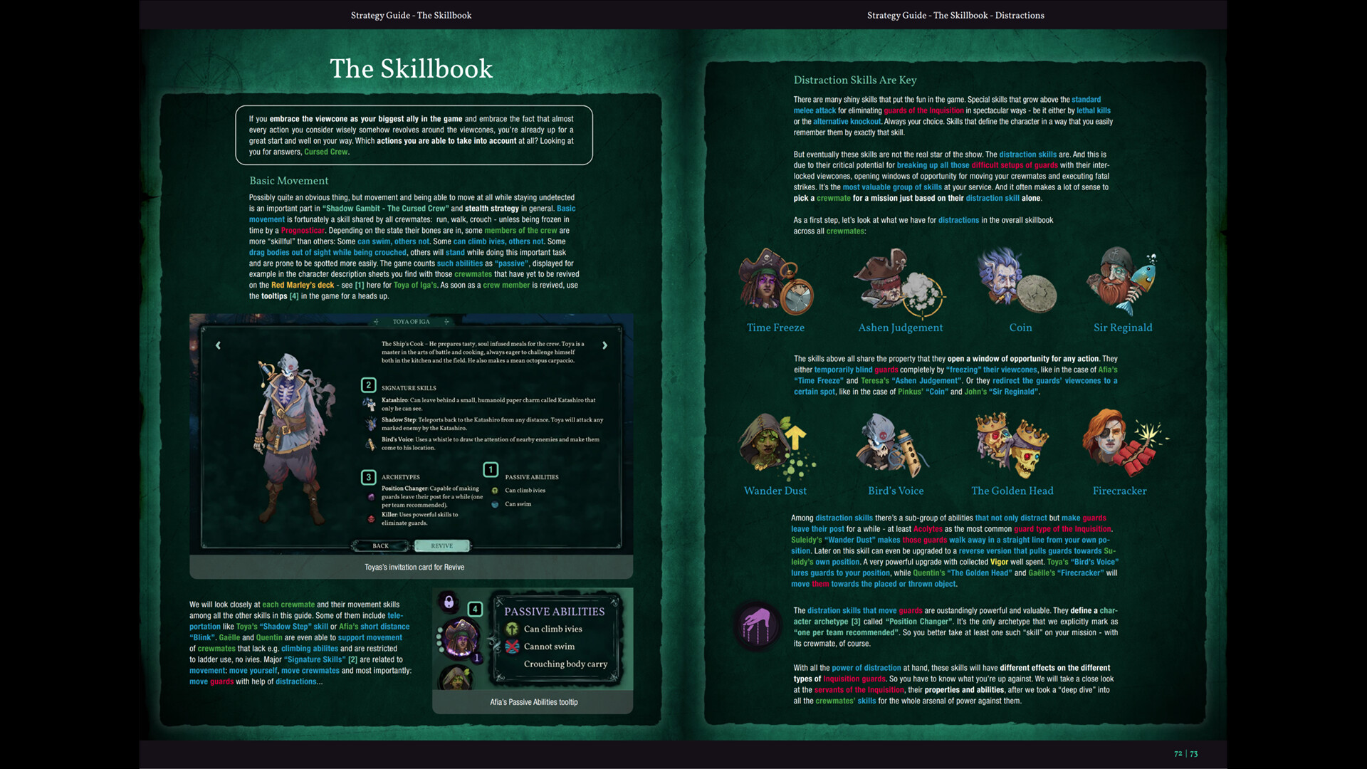 Shadow Gambit: The Cursed Crew - Artbook & Strategy Guide screenshot 4