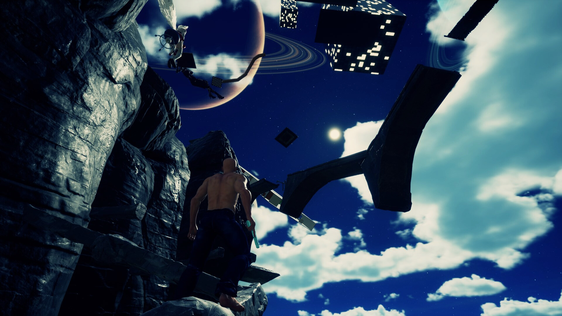 Bald Man Climbs Up screenshot 6