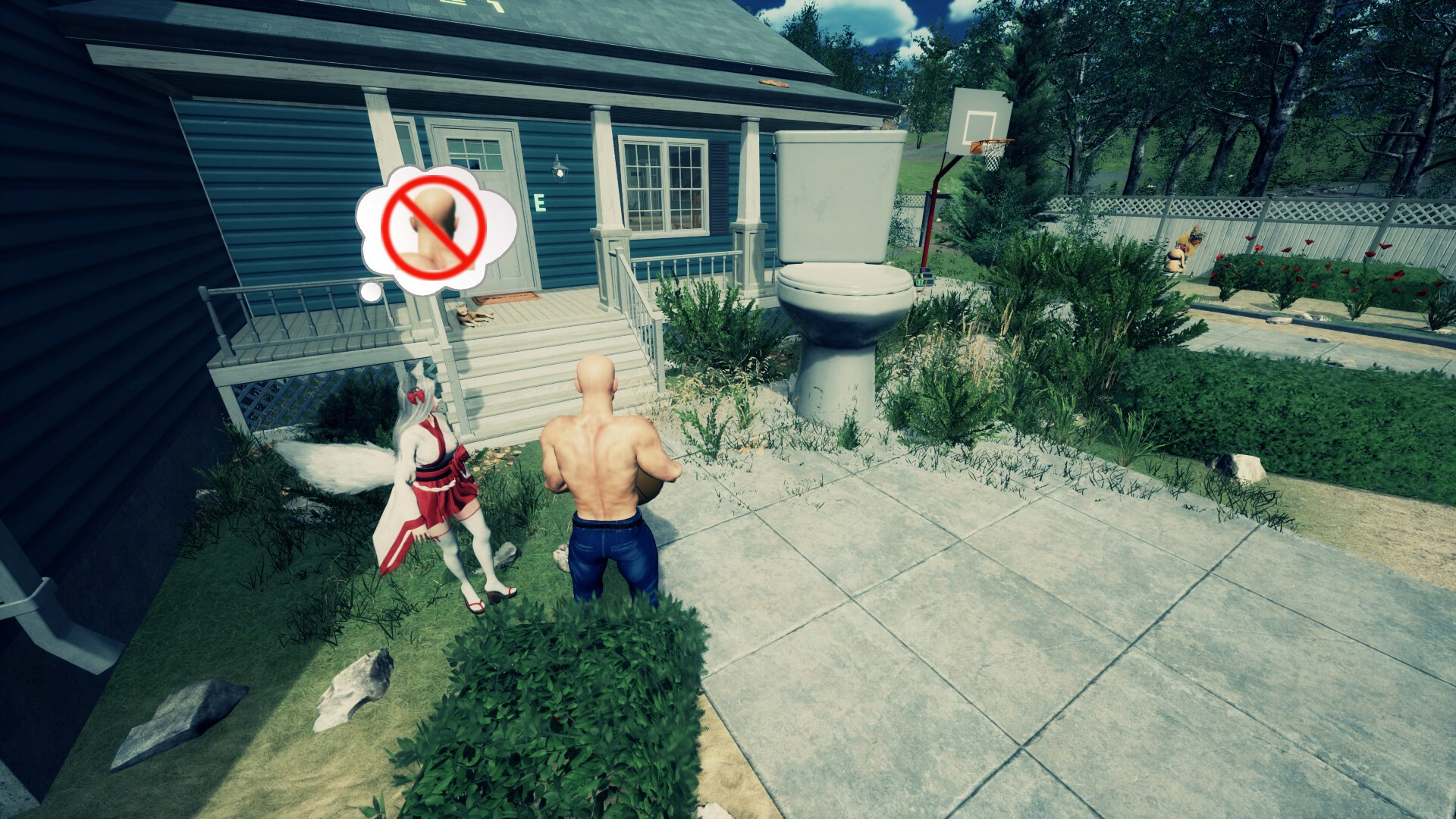 Bald Man Climbs Up screenshot 8