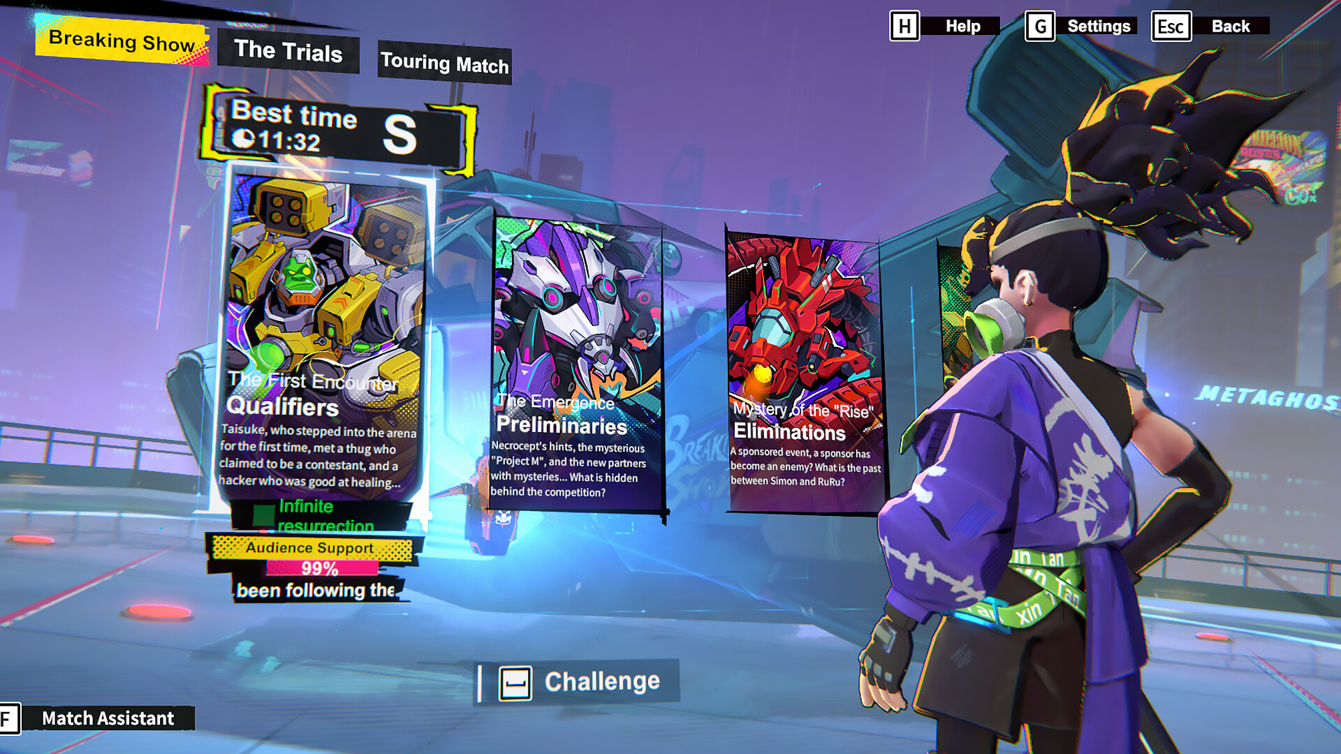Meta Ghost Breaking Show gameplay screenshot 2