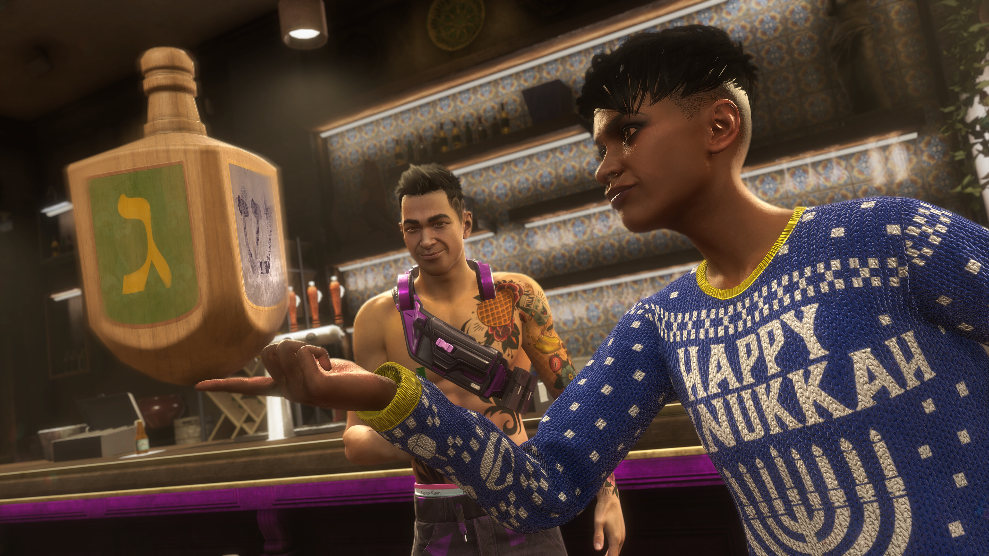Saints Row - Festive Felonies FREE Cosmetic Pack screenshot 1