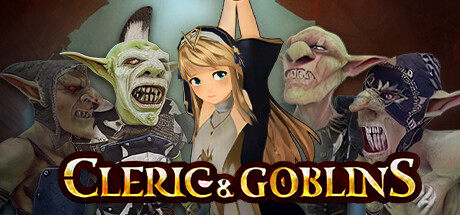 Cleric and Goblins — header artwork