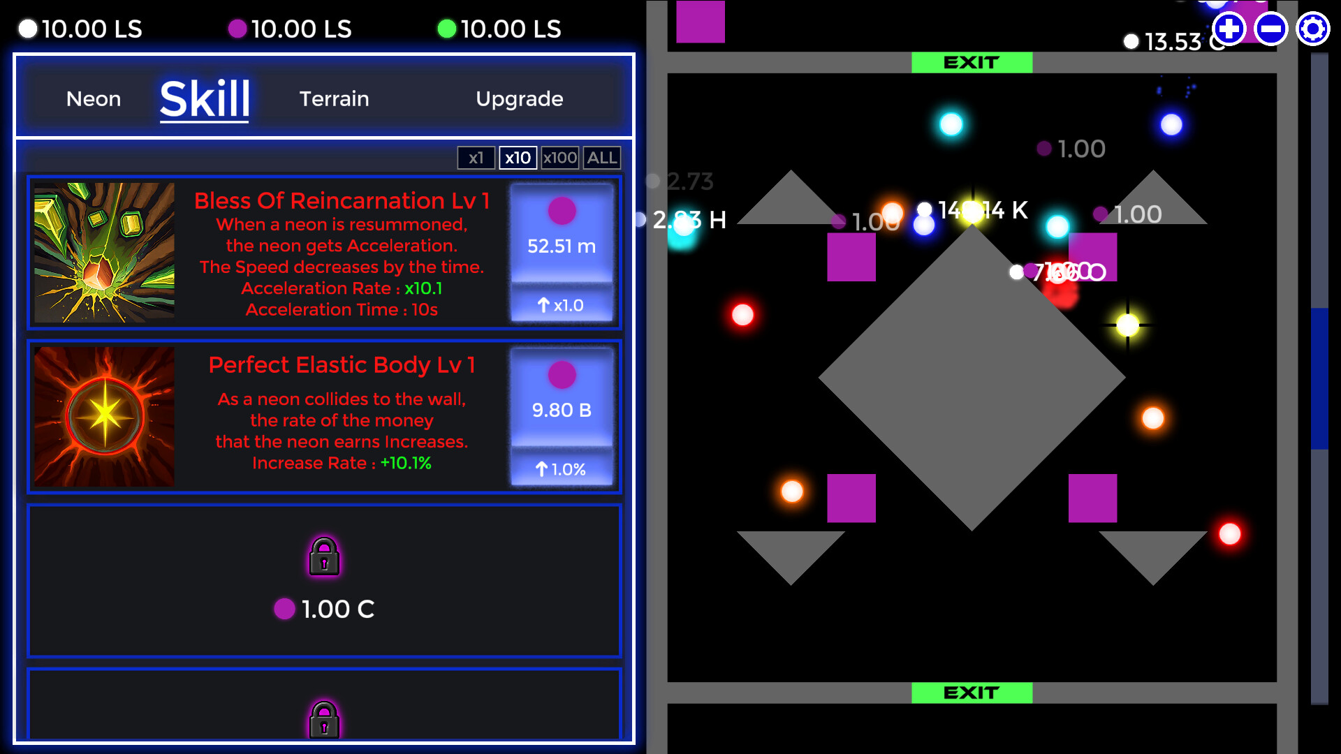 Neon Idle screenshot 5