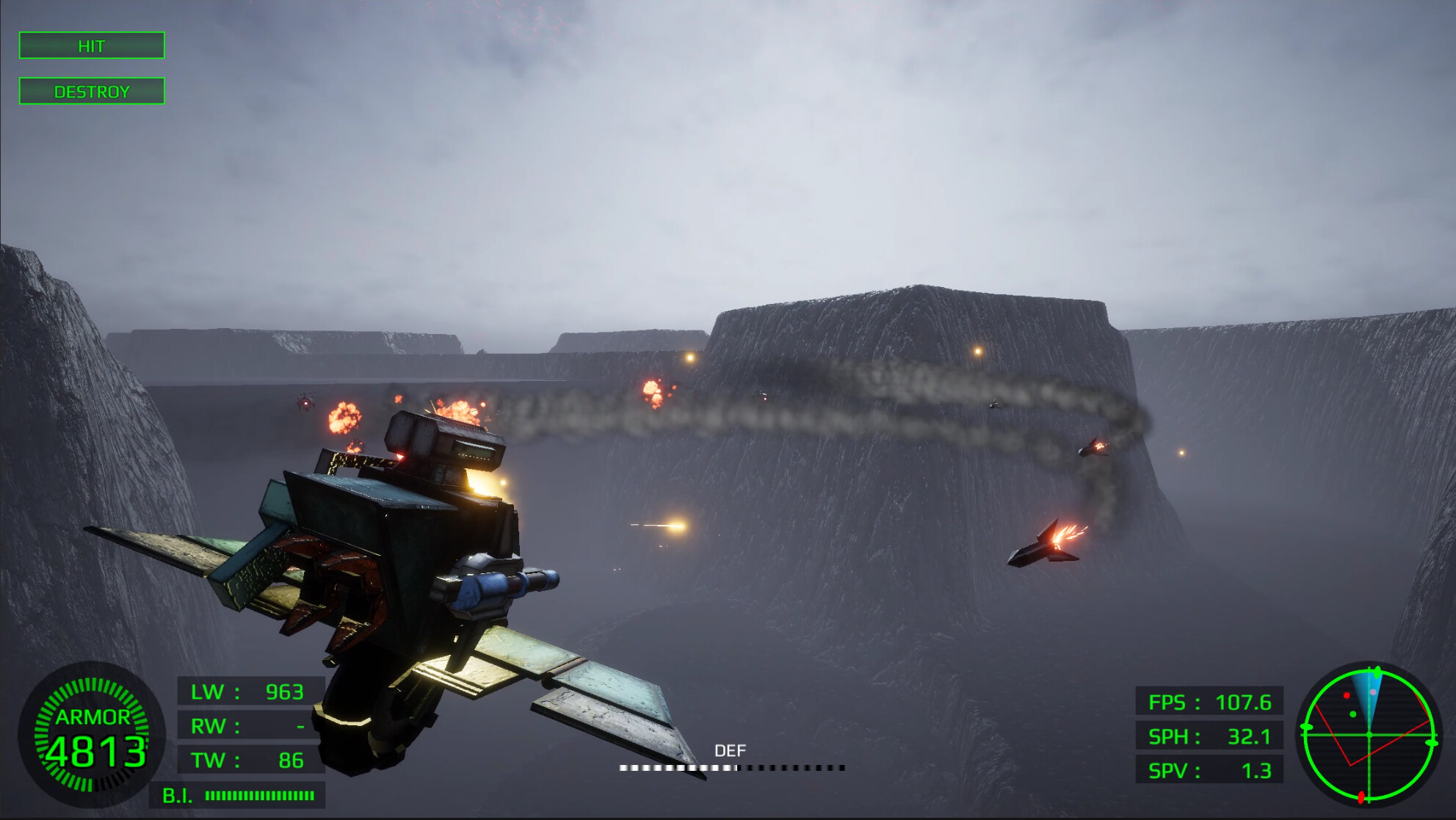 VersionThree : INVISIBLE RAID screenshot 2