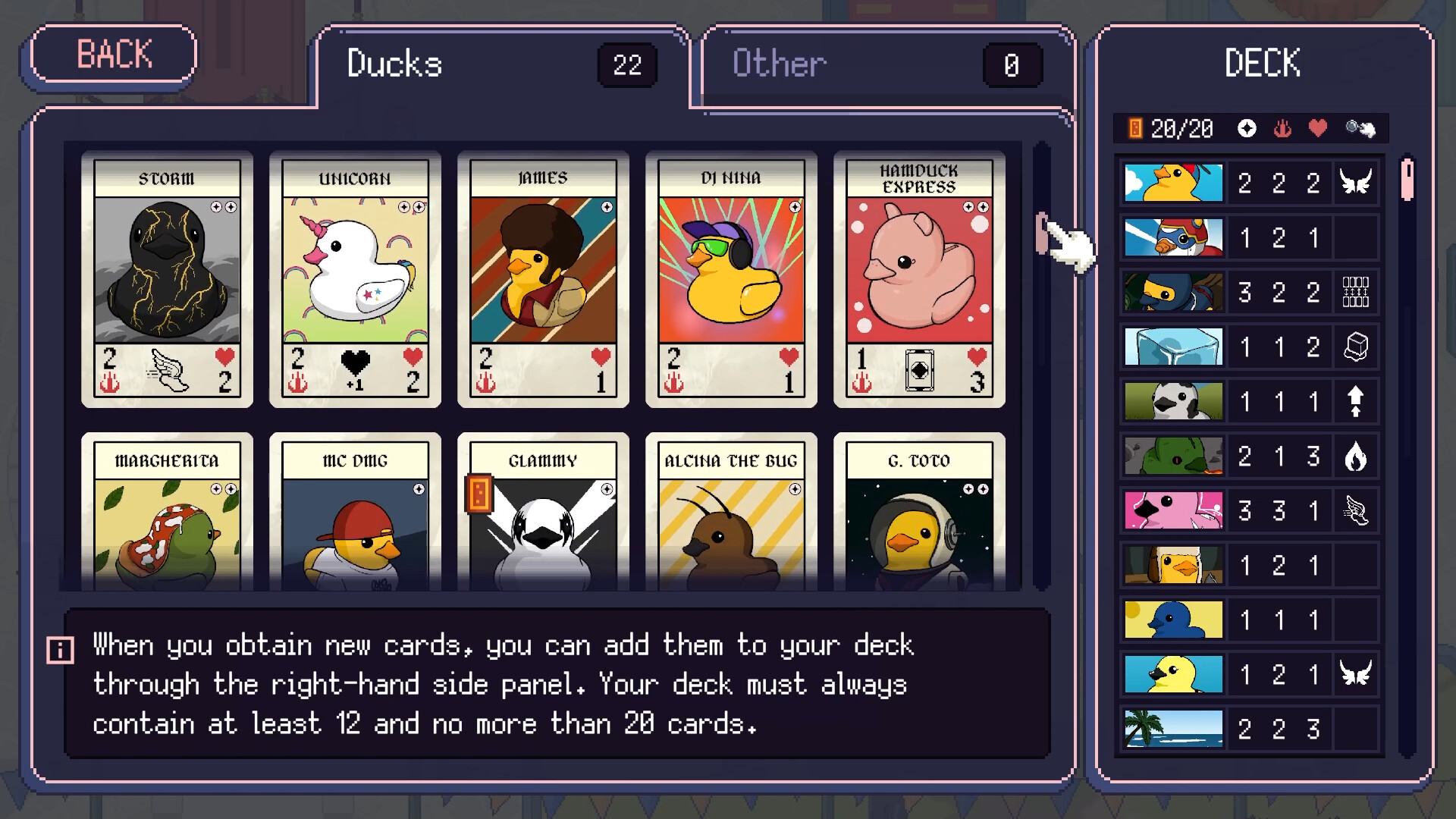 图片[4]-《小黄鸭卡牌：静谧之旅》Build.22350466（Placid Plastic Deck – A Quiet Quest）官方中文|解压可玩-宝藏游戏