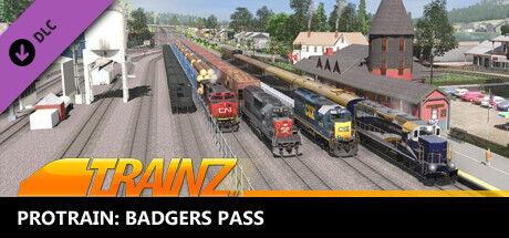 Trainz 2022 DLC - ProTrain: Badgers Pass: header artwork