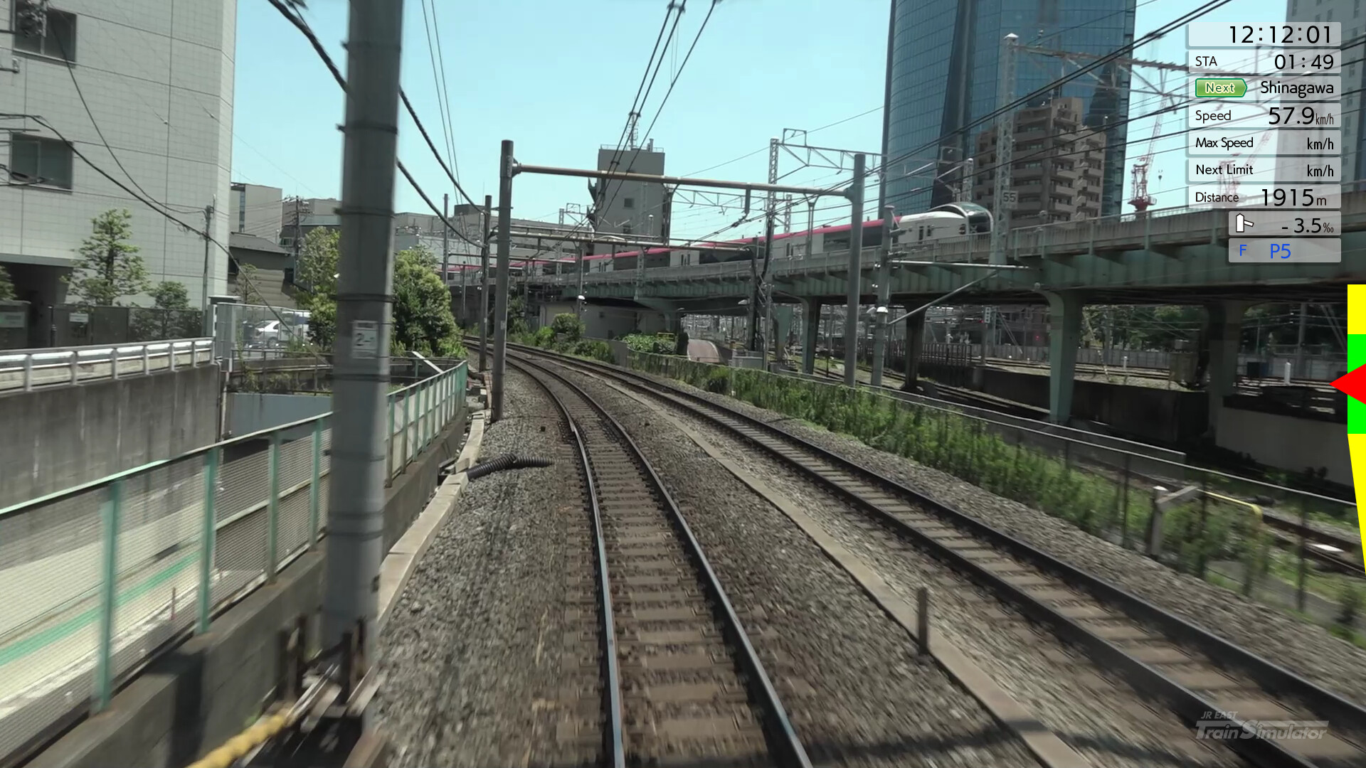 JR EAST Train Simulator: Yamanote Line (Osaki to Osaki) E235-0 series screenshot 8