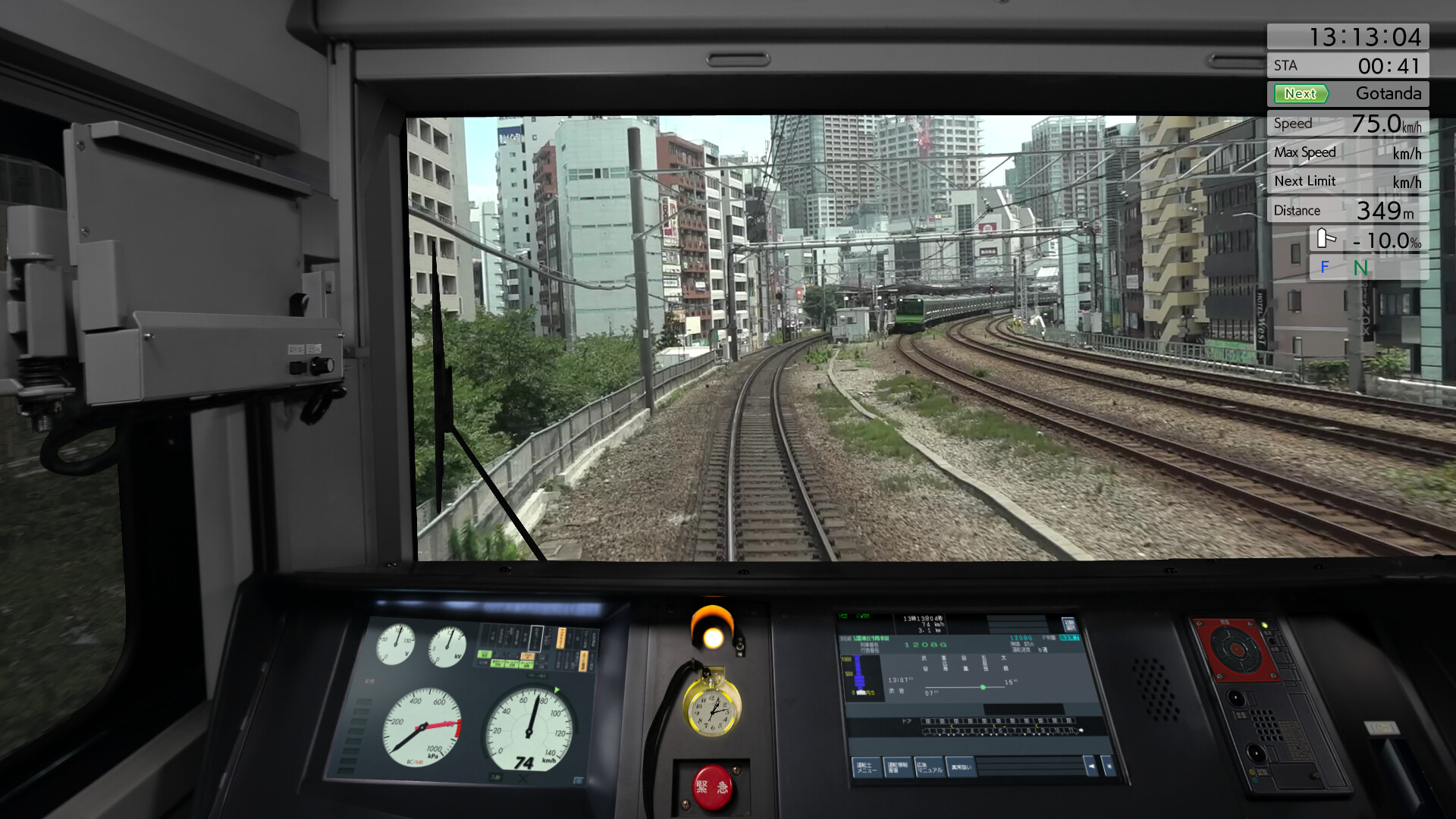 JR EAST Train Simulator: Yamanote Line (Osaki to Osaki) E235-0 series screenshot 25