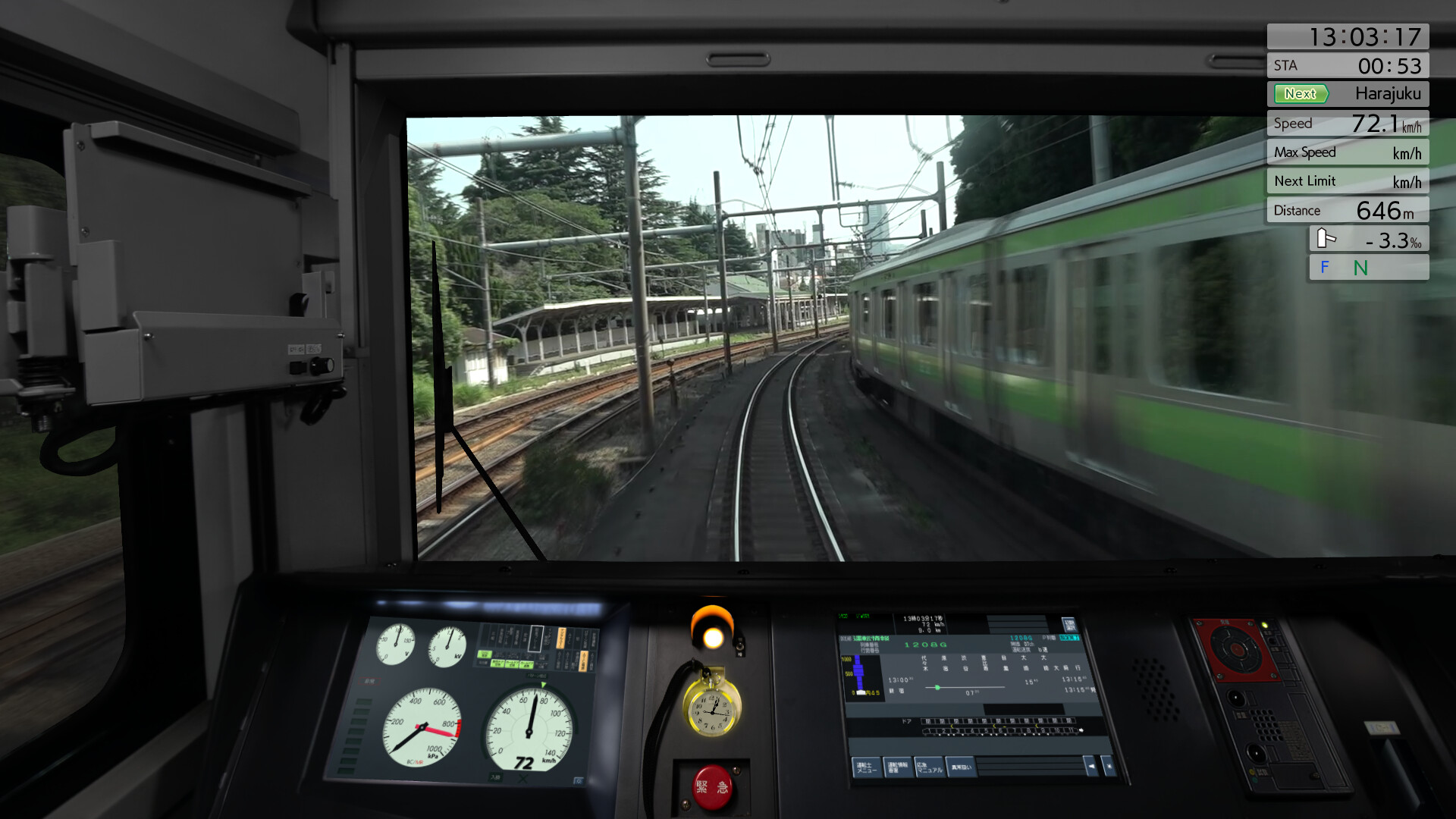 JR EAST Train Simulator: Yamanote Line (Osaki to Osaki) E235-0 series screenshot 21
