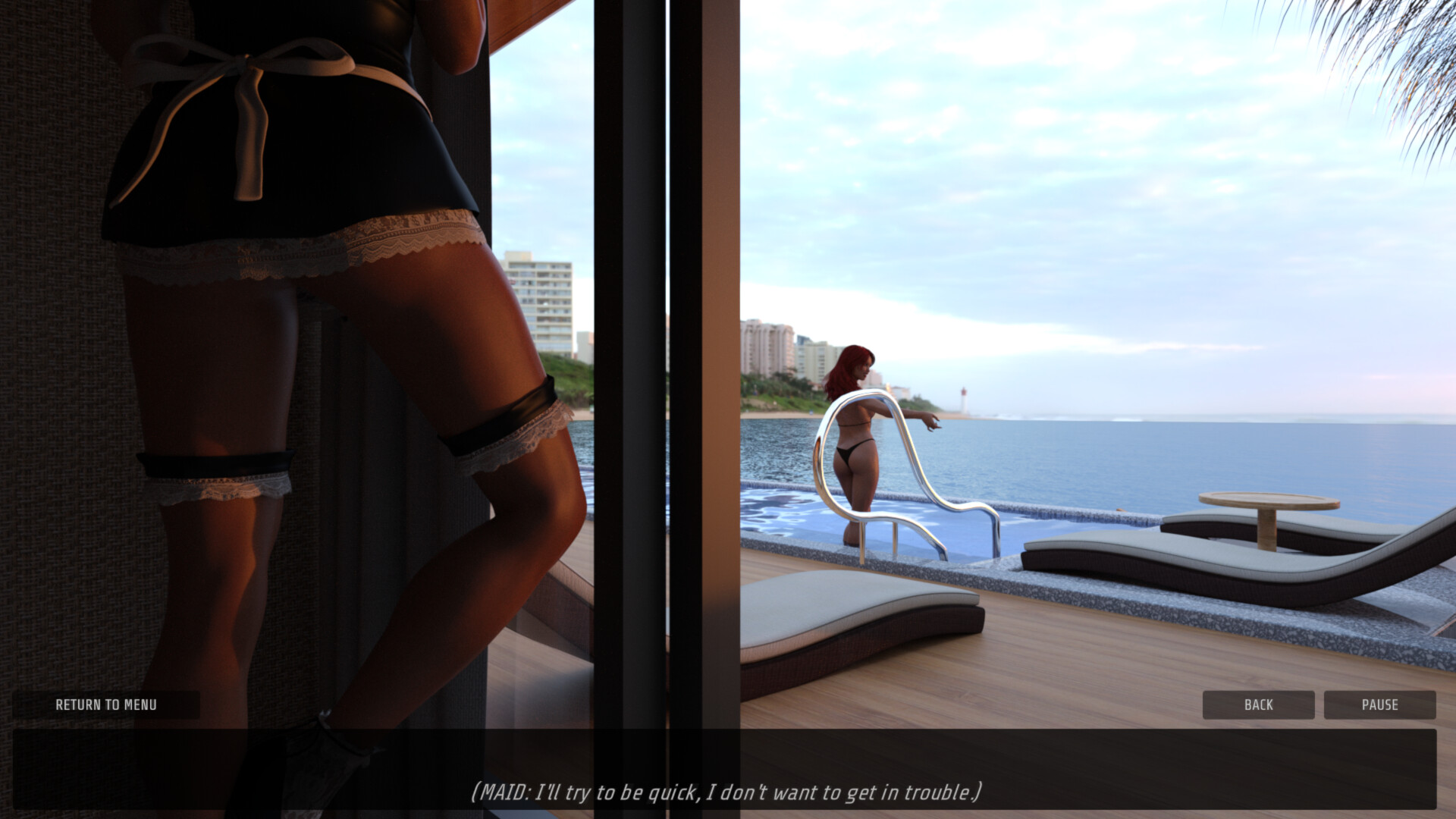 Sex Simulator - Beach Resort Girls screenshot 1