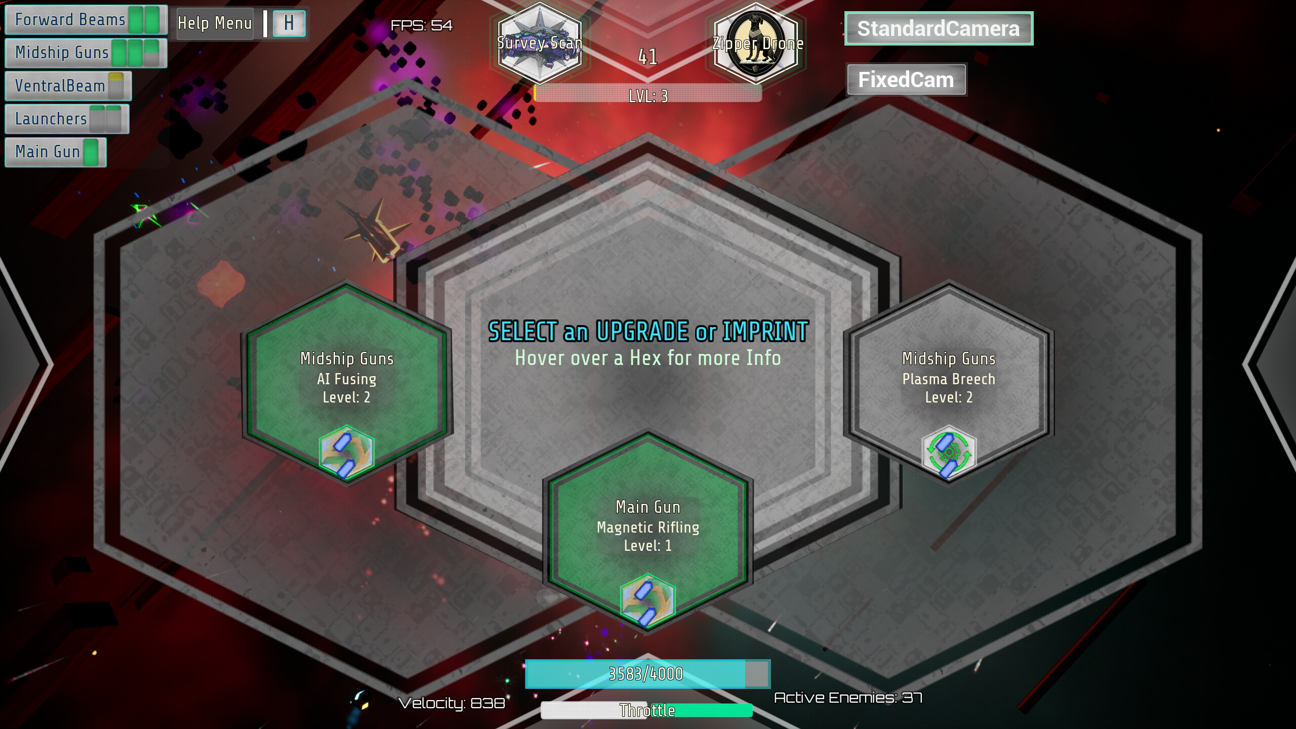 Galactic Warship screenshot 3